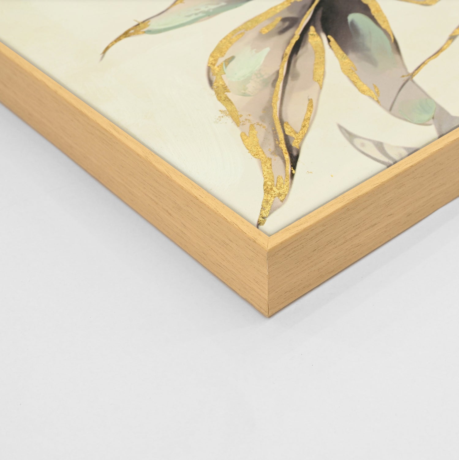 Toixoy тропико картина бежова - рамка върху платно 102x4.5x72см