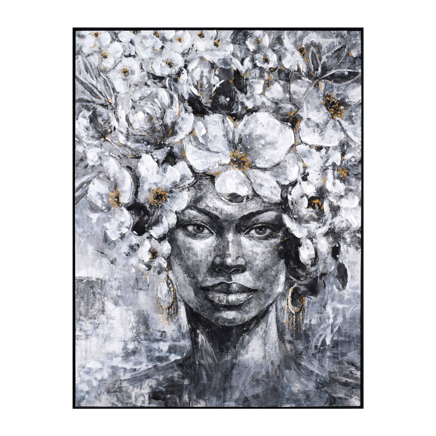 Картина MARIP с черна рамка 92x4,5x122