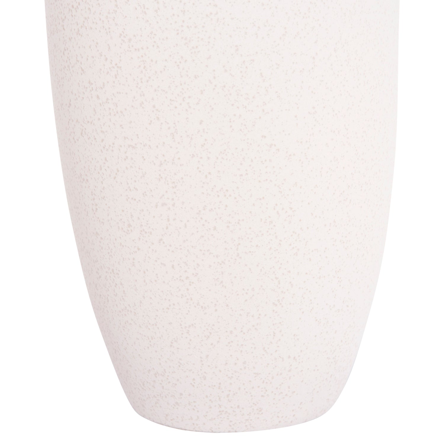 Керамична декоративна ваза GALAD крем кристал, φ16x32всм