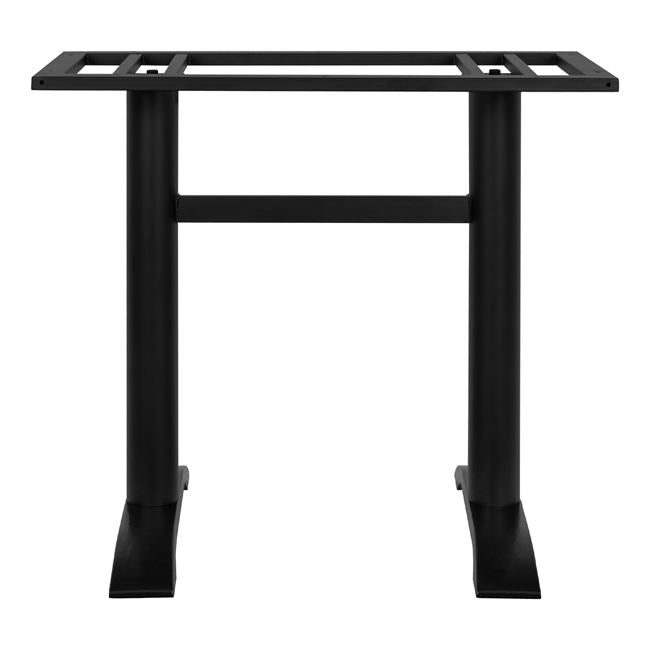 Основа за маса 458 черен цвят метал 57X54X72.5см