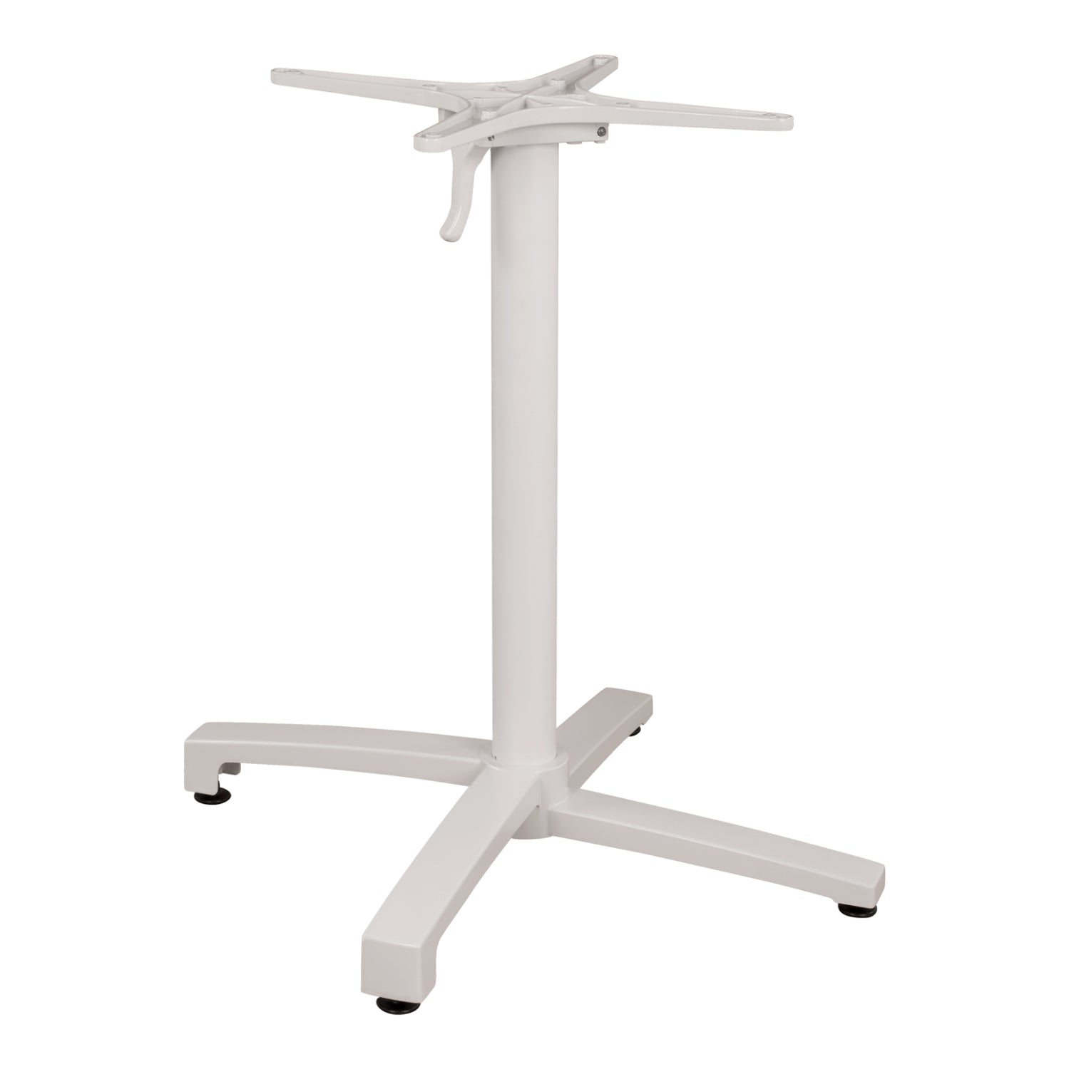 Основа за маса 459.02/ 69Χ69Χ73-бял цвят алуминий