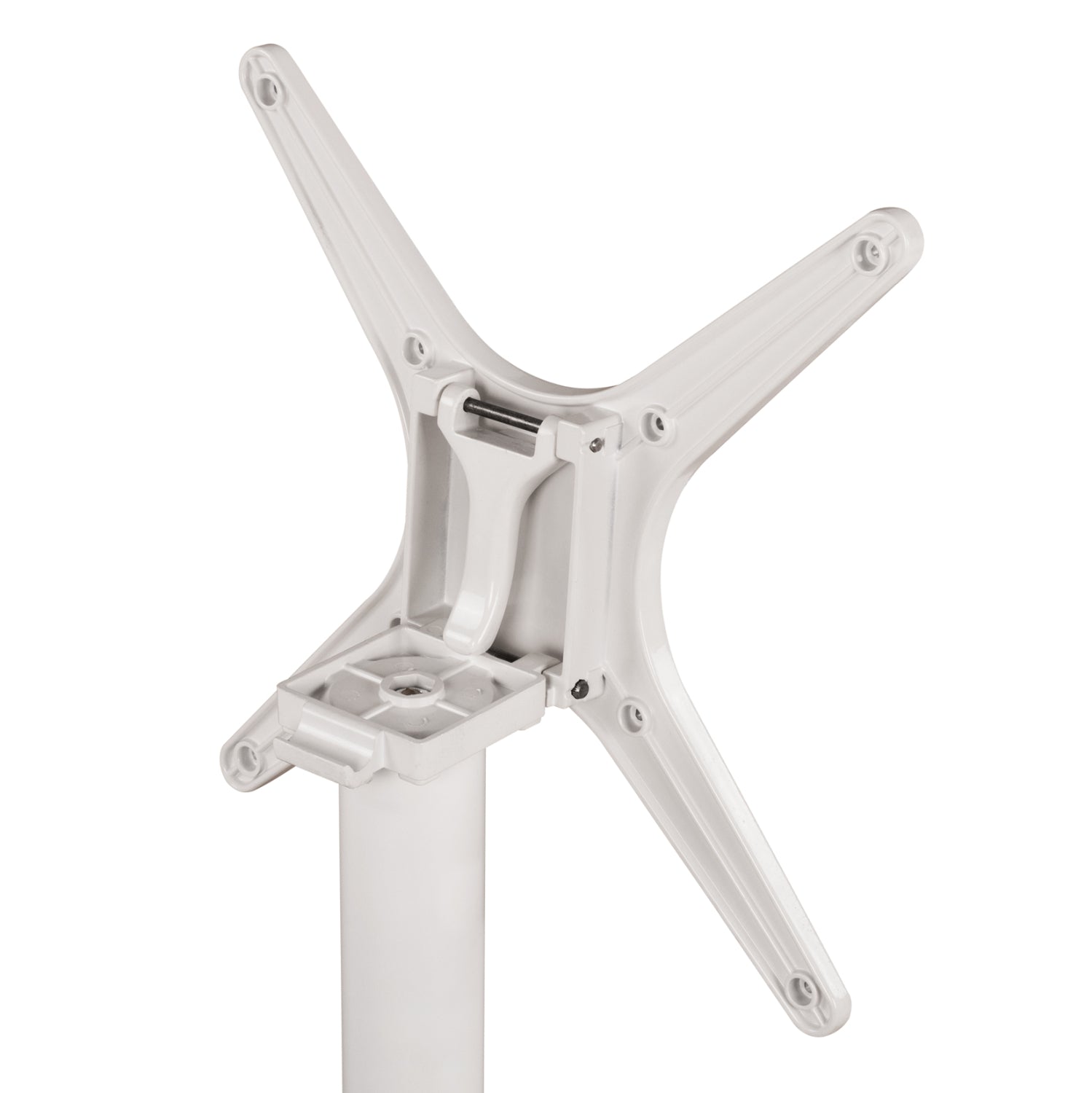 Основа за маса 459.02/ 69Χ69Χ73-бял цвят алуминий