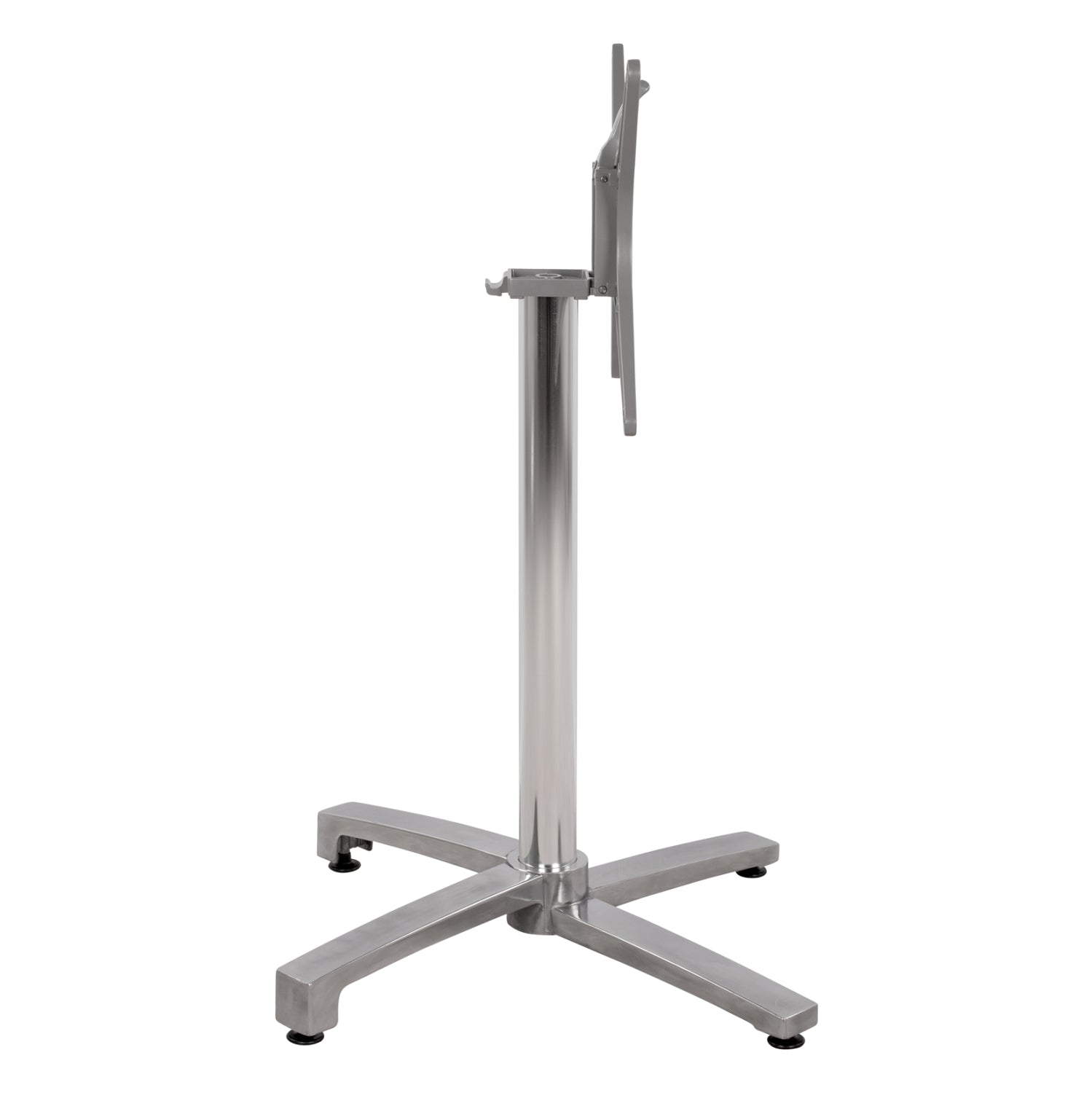 Основа за маса алуминий 69Χ69Χ73 -хром 459.03 /сгъваема