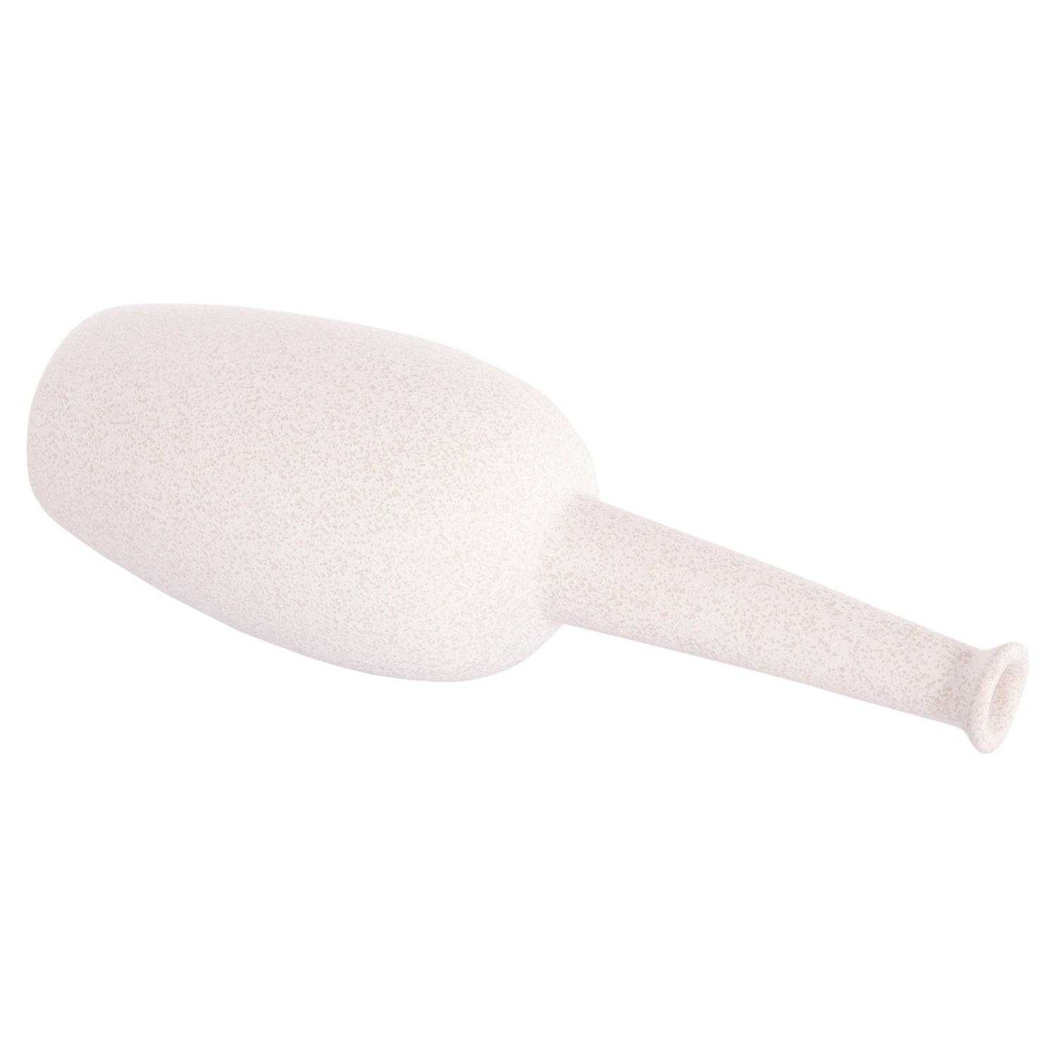 Декоративен керамичен плот за маса ELENDIL бял кристал φ12x395всм