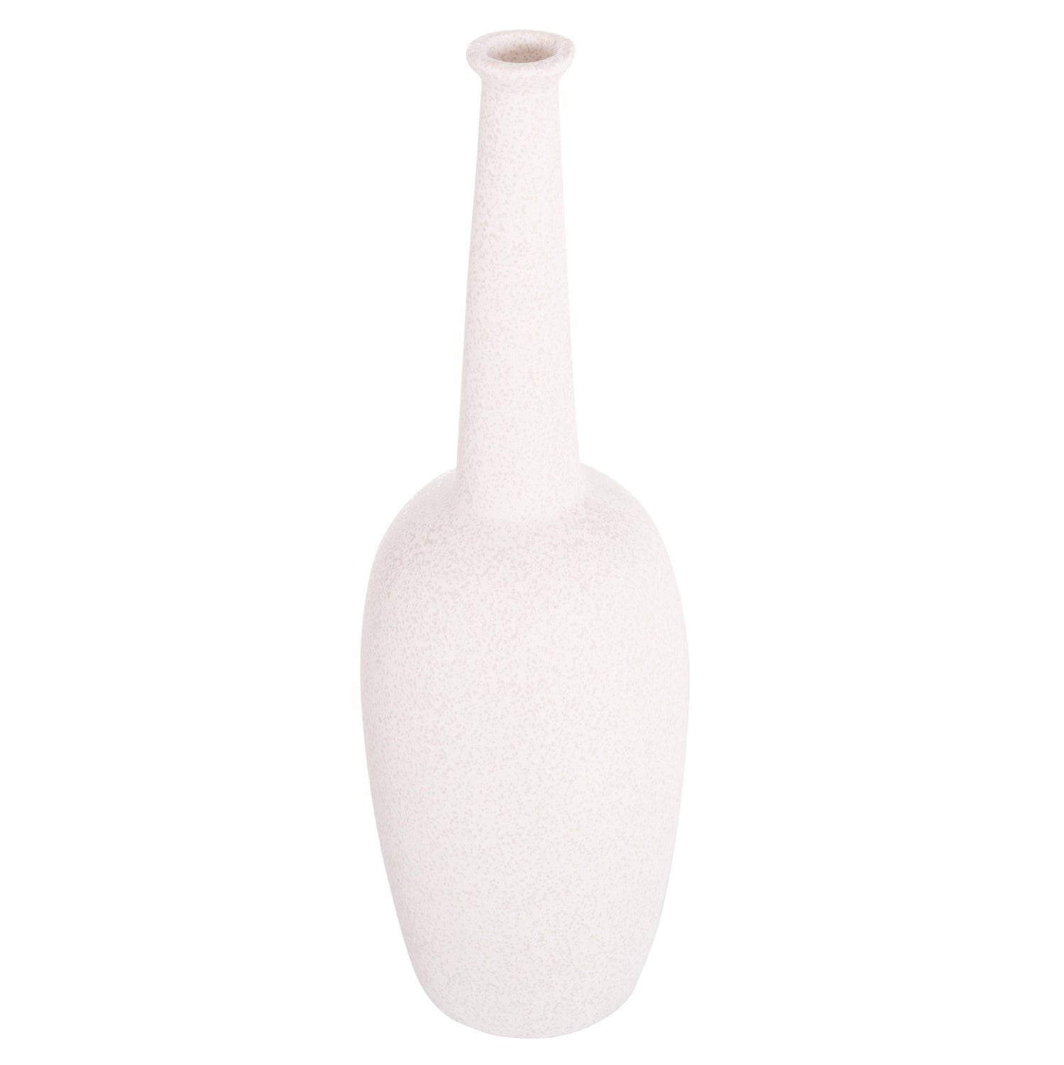 Декоративен керамичен плот за маса ELENDIL бял кристал φ12x395всм