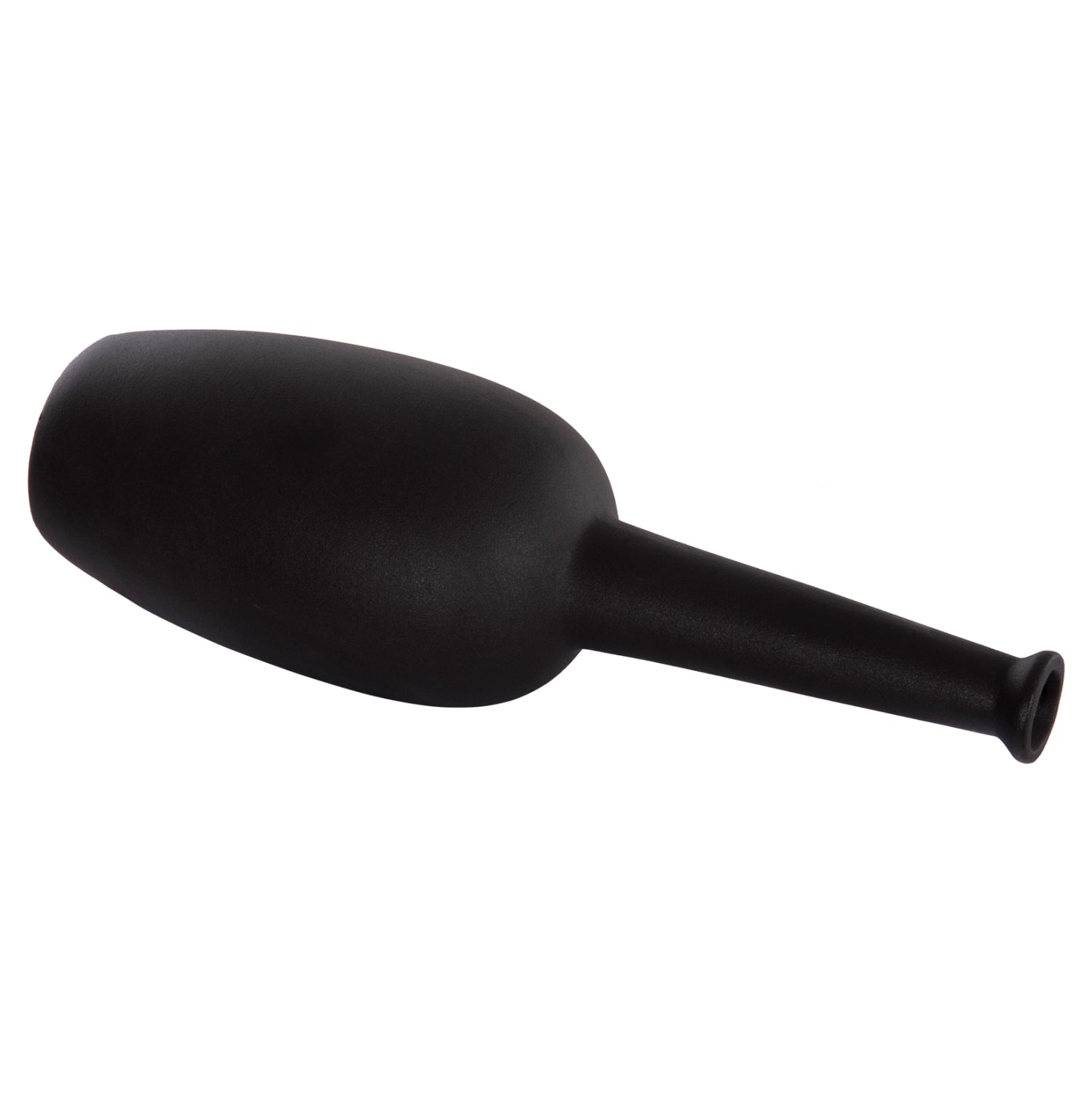 Декоративен керамичен плот за маса ELENDIL черен мат φ12x395hcm