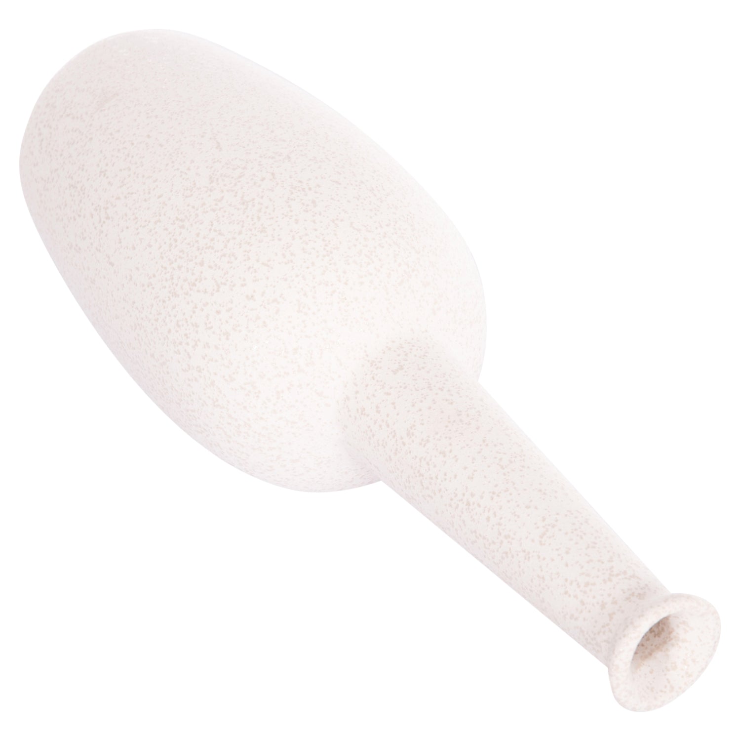 Декоративен керамичен плот за маса Еlendil бял кристал φ10x30в см