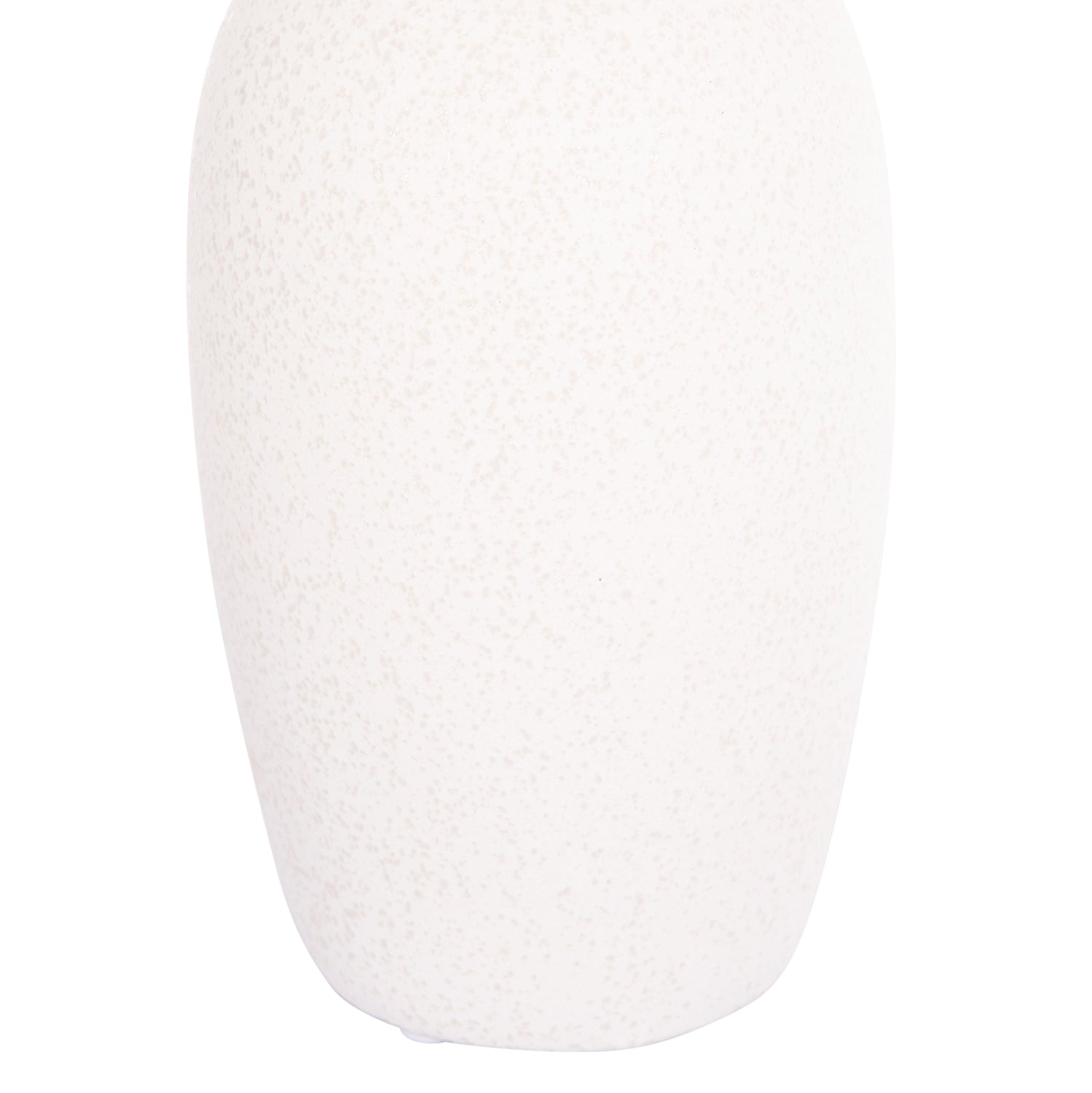 Декоративен керамичен плот за маса Еlendil бял кристал φ10x30в см