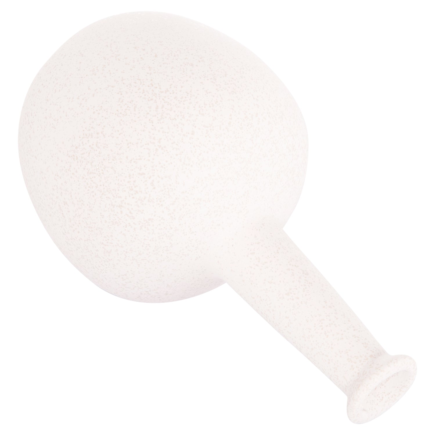 Декоративен керамичен плот за маса Еlendil бял кристал φ15x25hcm