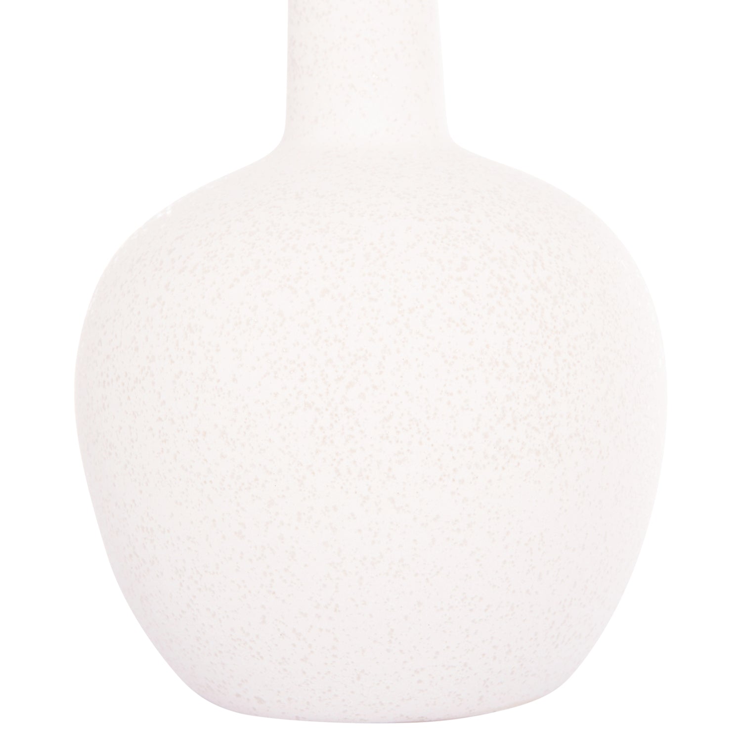 Декоративен керамичен плот за маса Еlendil бял кристал φ15x25hcm