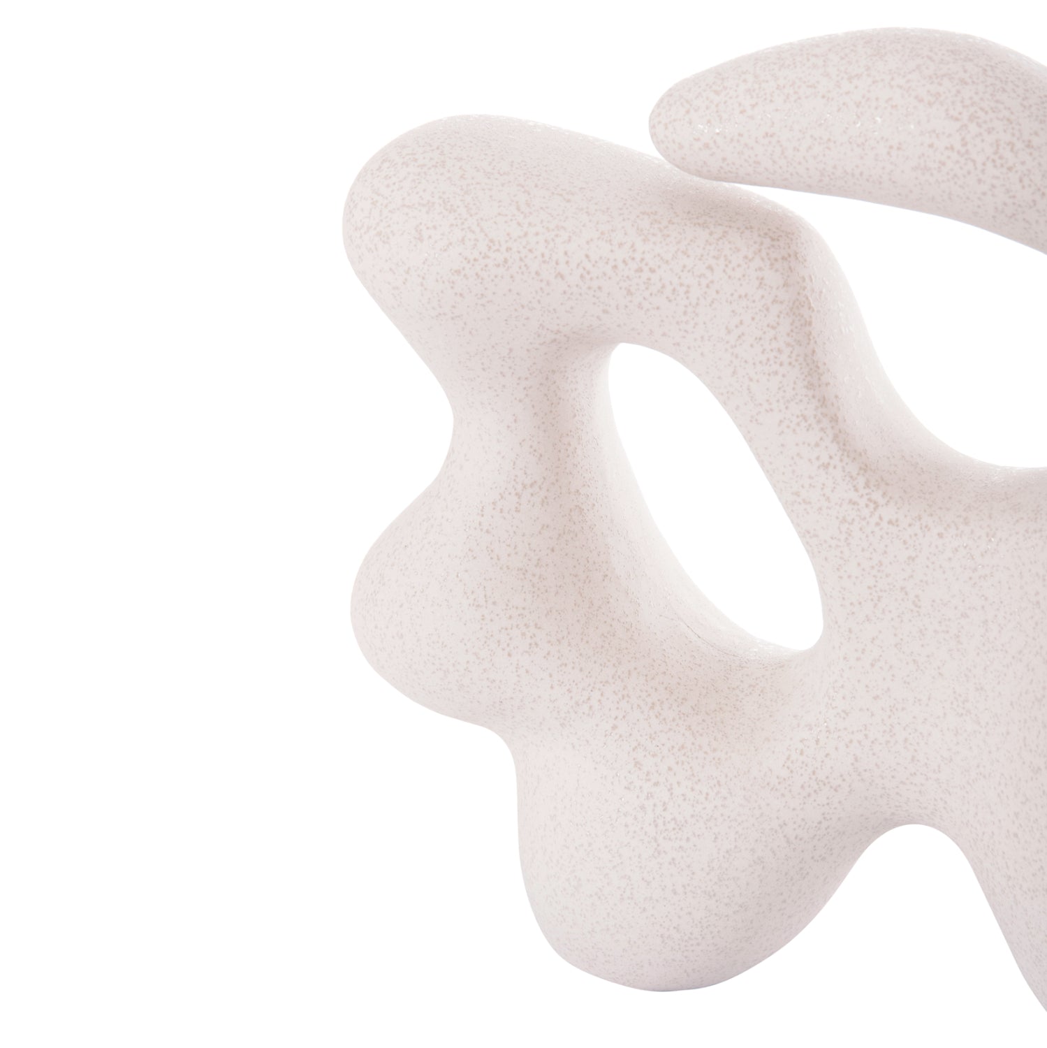 Декорация за маса ISIL цвят бял-светло сив 33x14x29