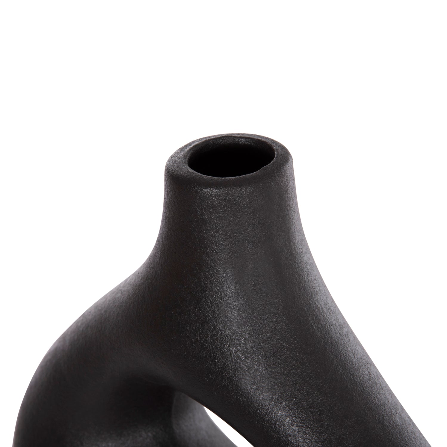 Декоративен керамичен плот за маса ISIL черен мат 29x11x29см