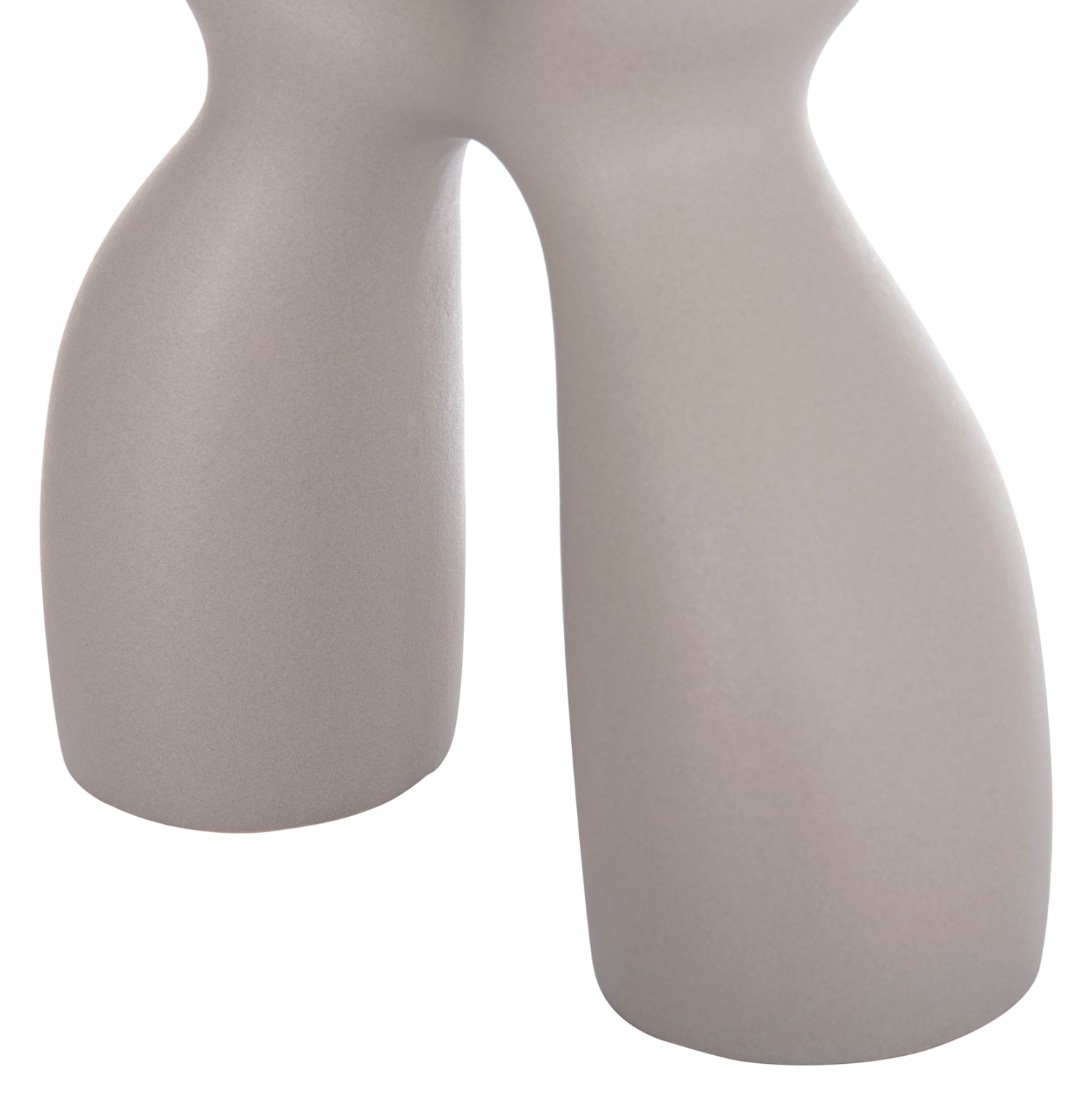 Декоративен керамичен плот за маса ISIL сив мат 25x9x29.5см