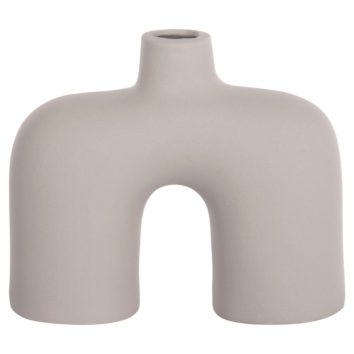 Декоративен керамичен плот за маса ISIL сив мат 27x9.5x22.5см