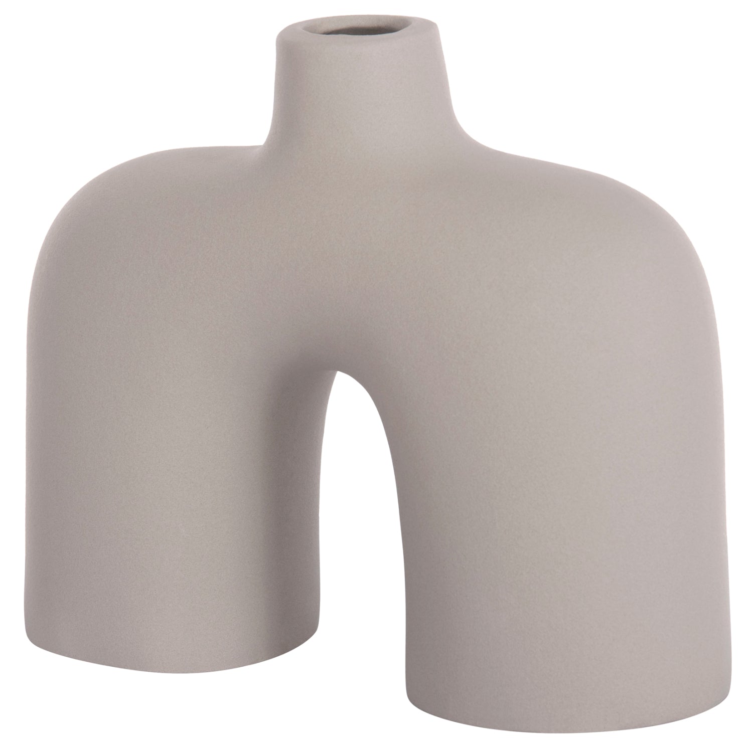 Декоративен керамичен плот за маса ISIL сив мат 27x9.5x22.5см