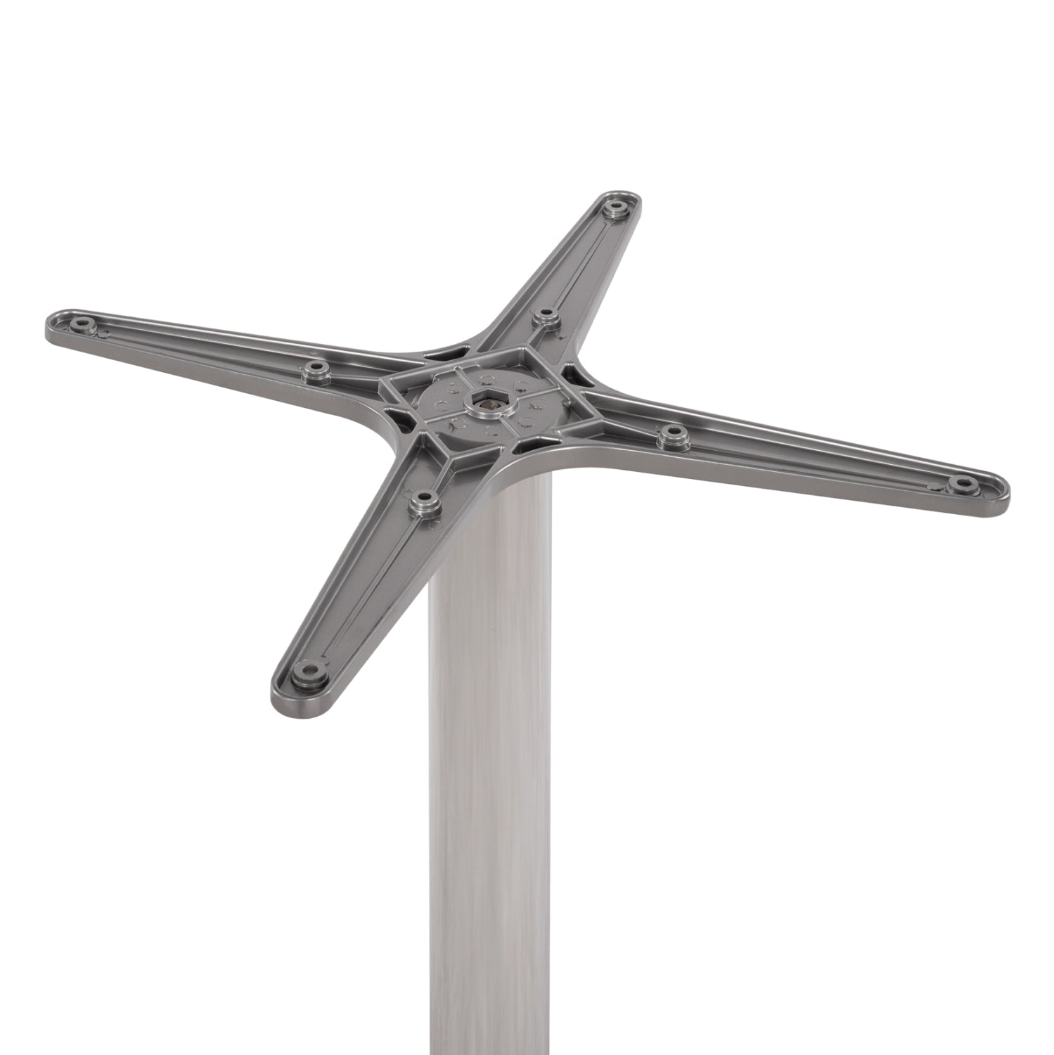 Основа за маса 460.03/алуминиева 66Χ66Χ73см-хром