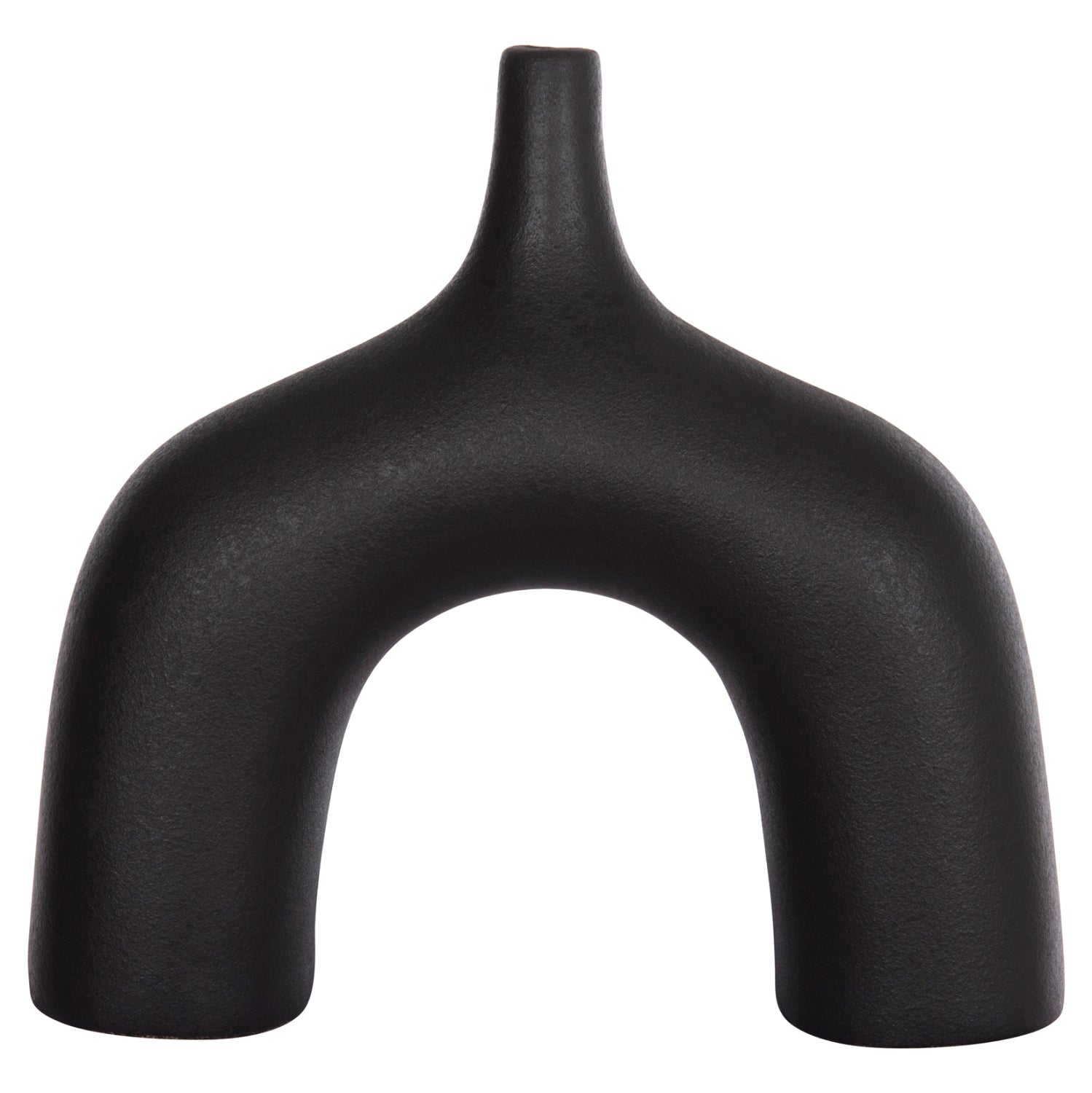 Декоративен керамичен плот за маса ISIL черен мат 35x10x325см