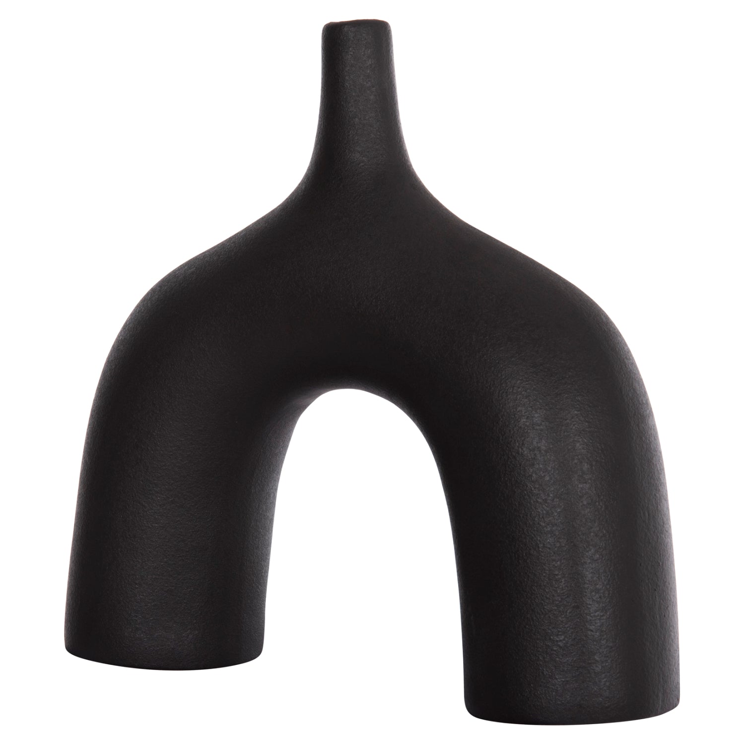 Декоративен керамичен плот за маса ISIL черен мат 35x10x325см