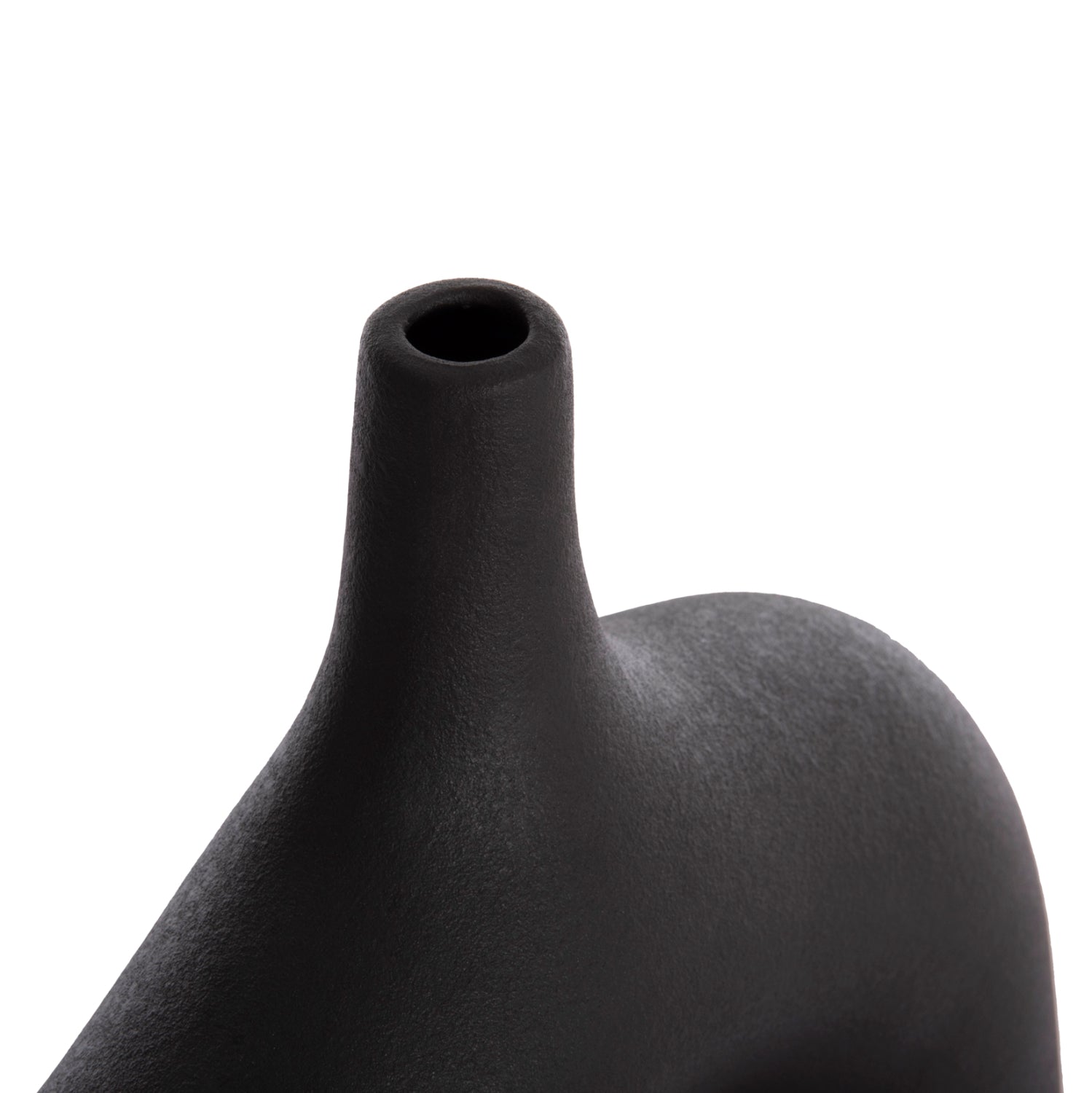 Декоративен керамичен плот за маса ISIL черен мат 35x10x325см