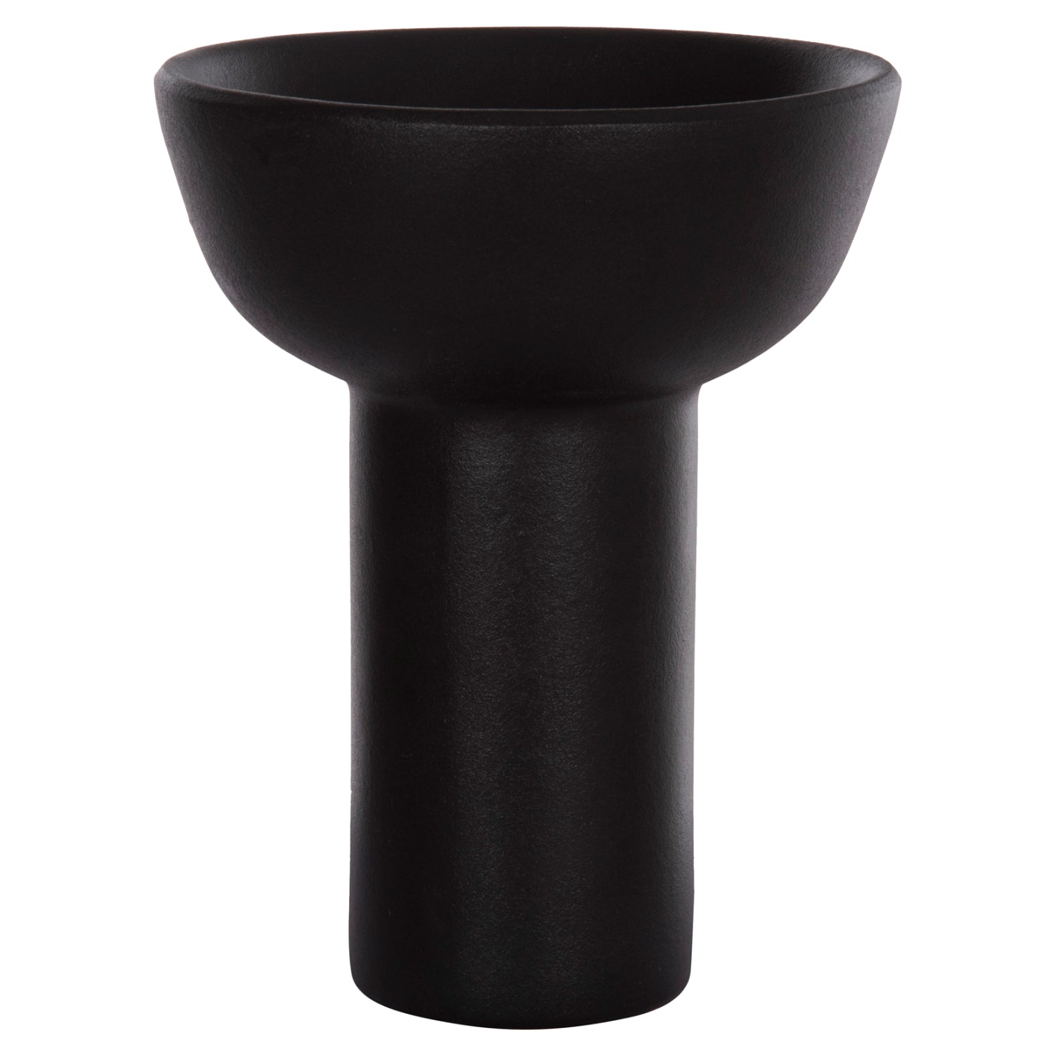 Декоративен керамичен плот за маса Еlendil черен мат φ20x265hcm