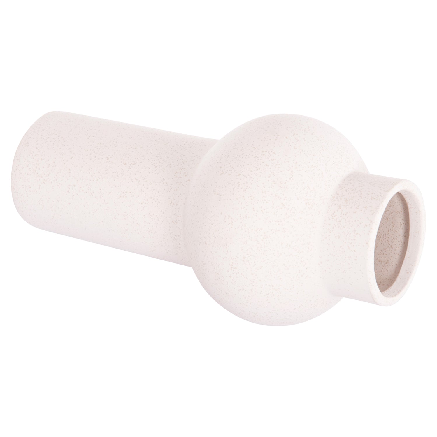 Декорация керамична SCEPTER бял кристал φ15x30hcm