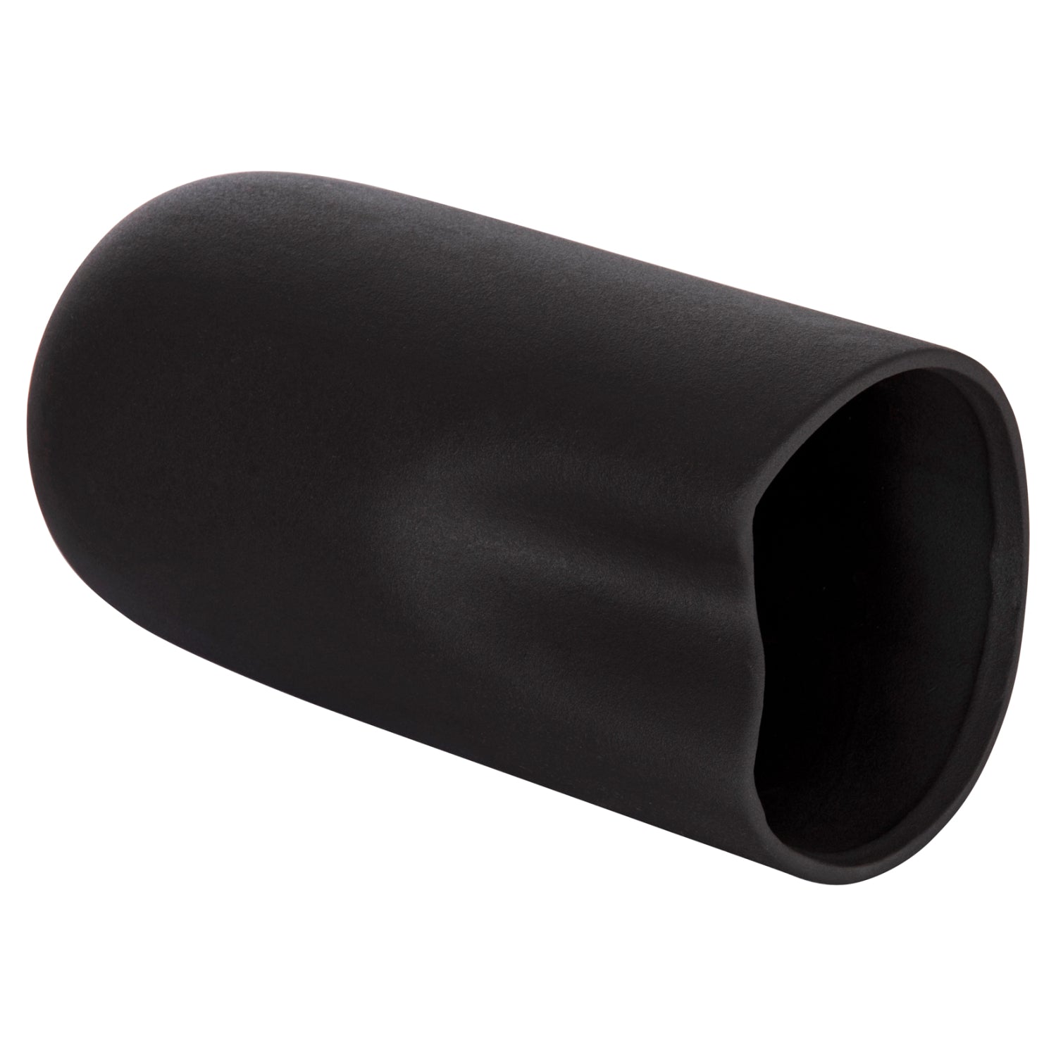 Керамична декоративна глазура за маса черна матова 15x15x30см