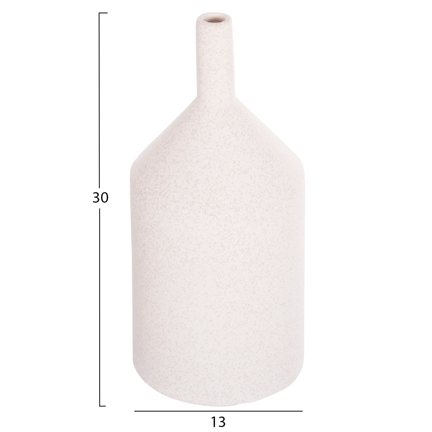 Керамична декорация за маса Galad кристална, синя φ13x30hcm