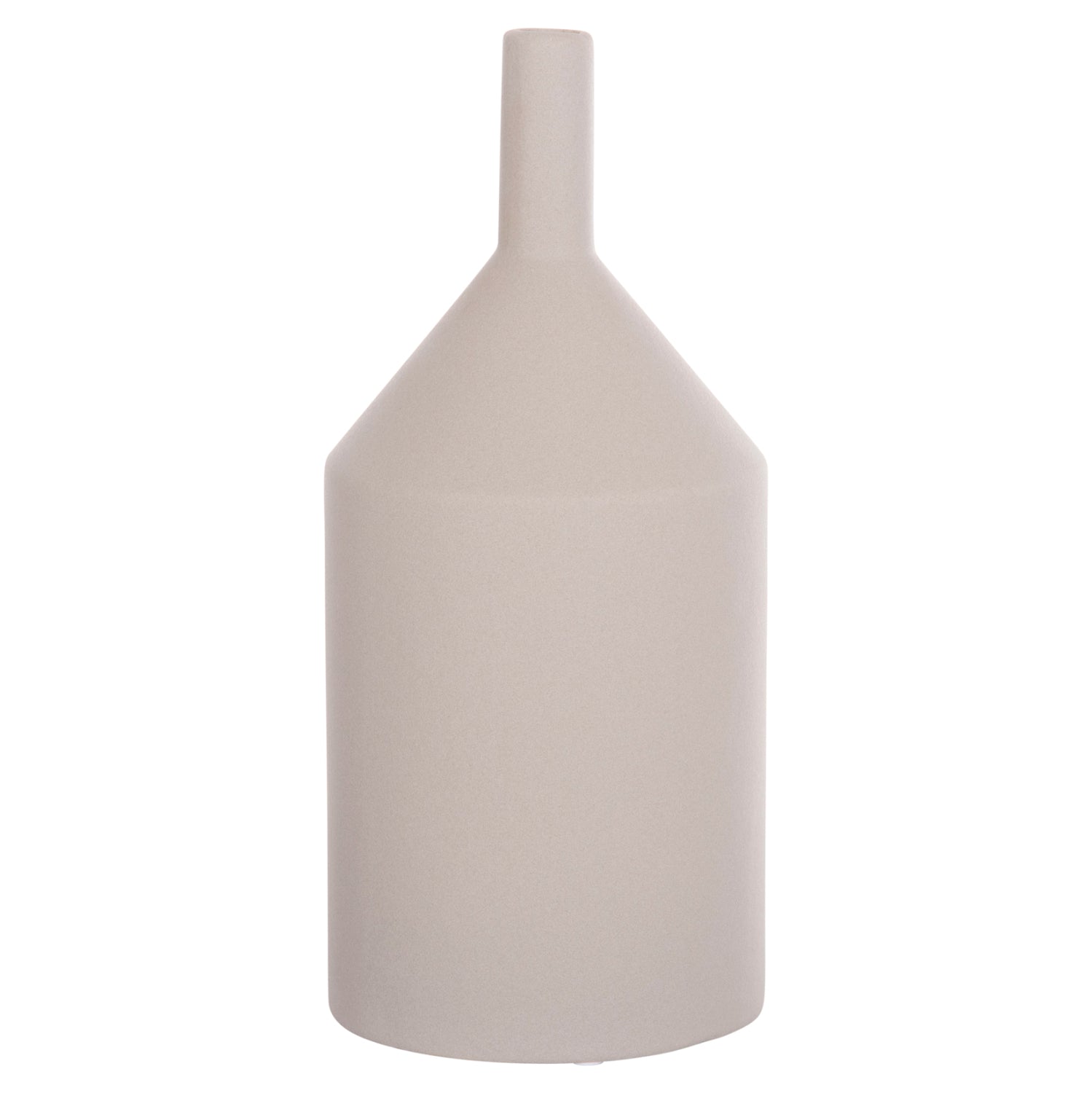 Декоративен керамичен плот за маса Galad сив мат φ13x30hcm