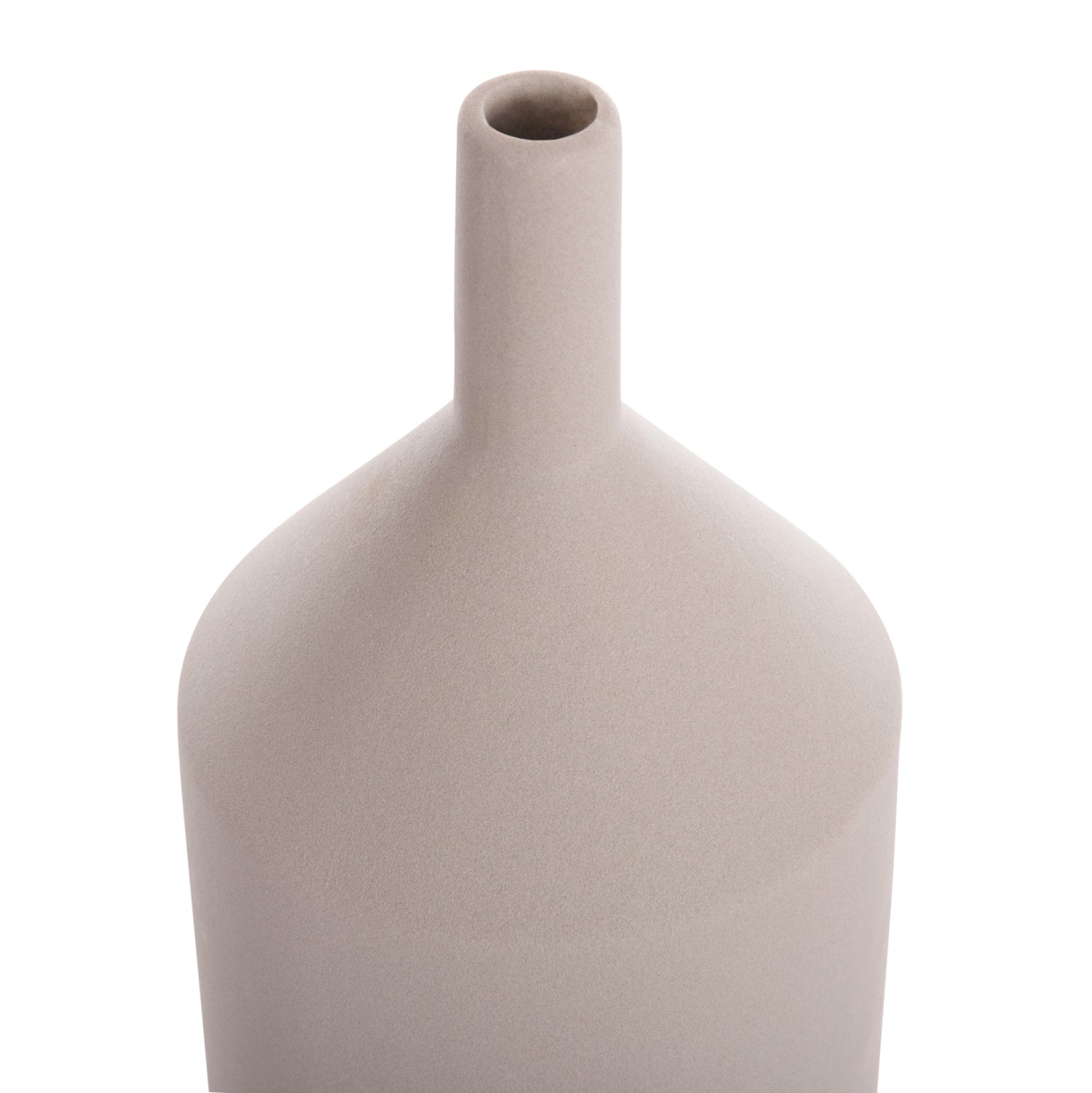 Декоративен керамичен плот за маса Galad сив мат φ13x30hcm