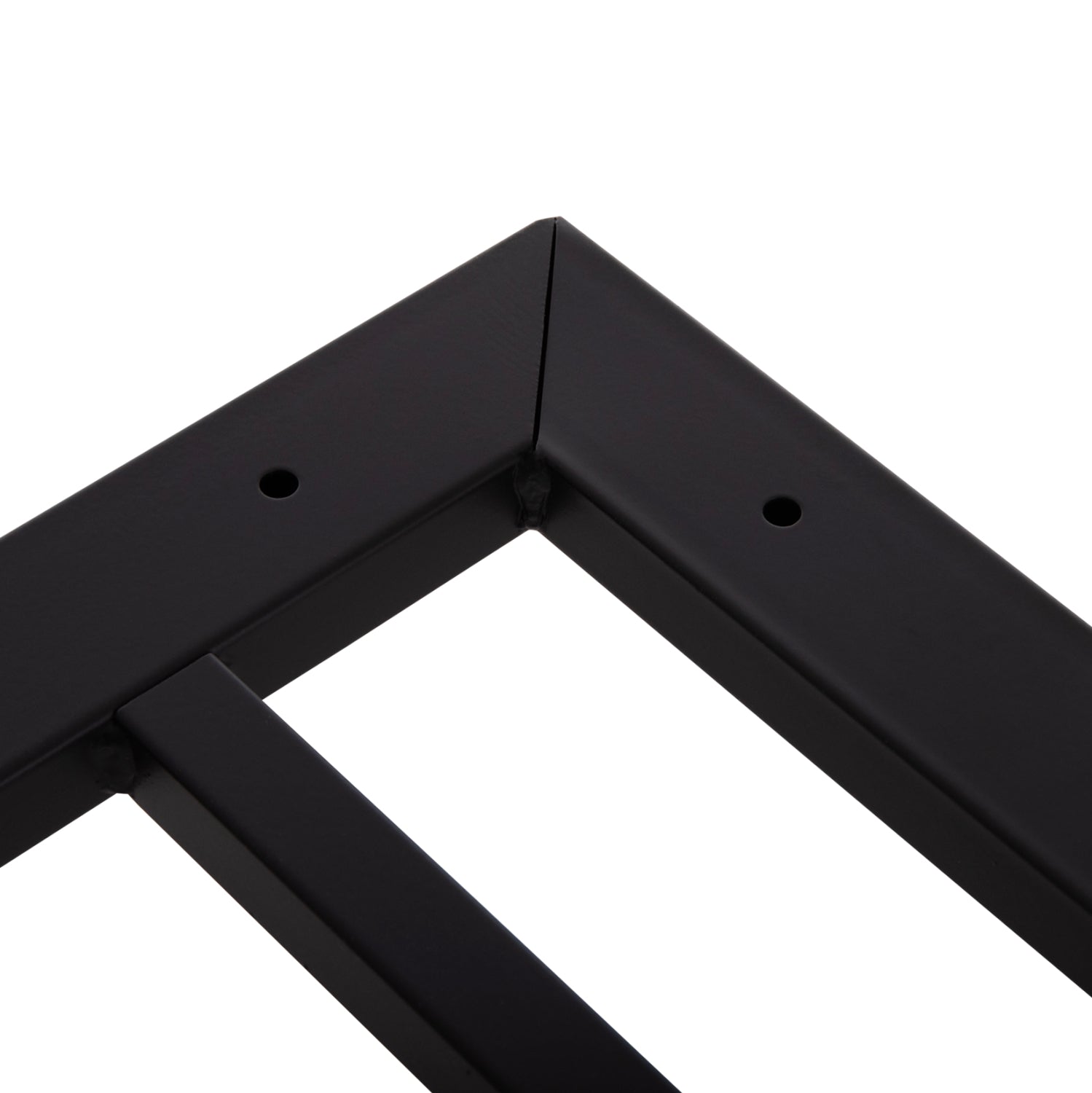 Основа за маса 461.12/метална двойна бяла с регулатори 100х60х73см.