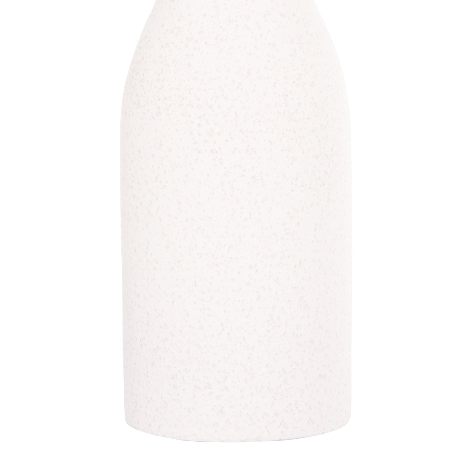 Декоративен керамичен плот за маса, SCEPTER кристал, бял φ7.5x30.5см