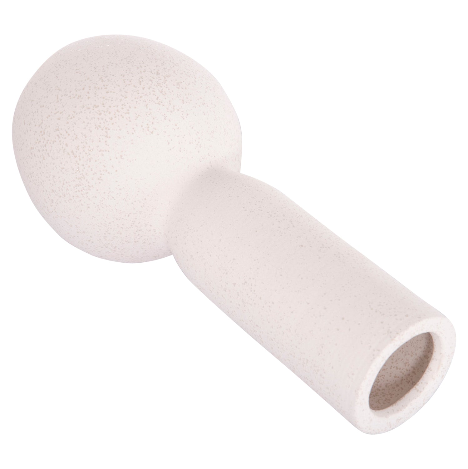 Керамична декоративна настолна маса Galad бял φ11x26hcm