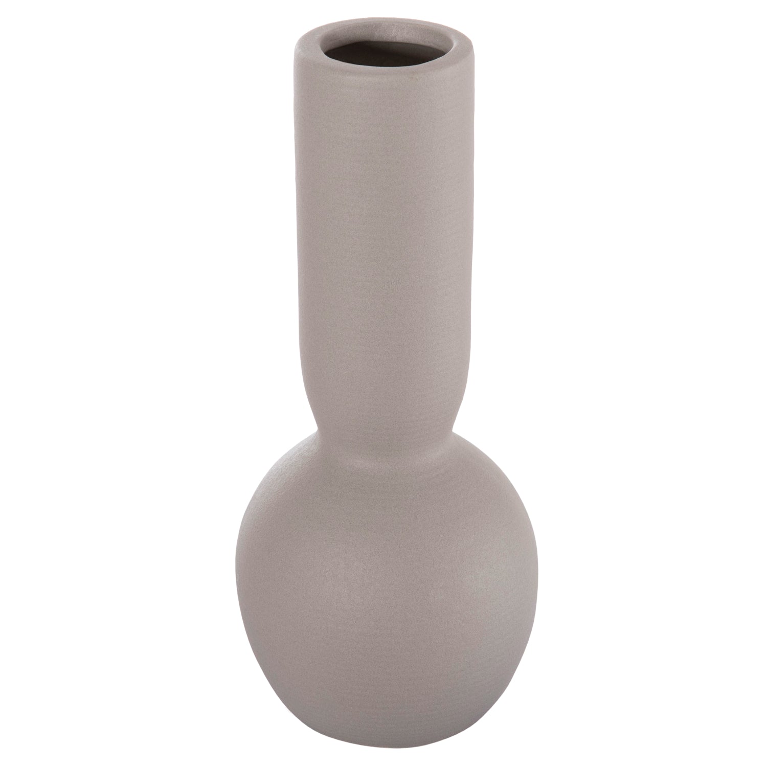 Декоративен керамичен плот за маса сив, матов φ11x26всм