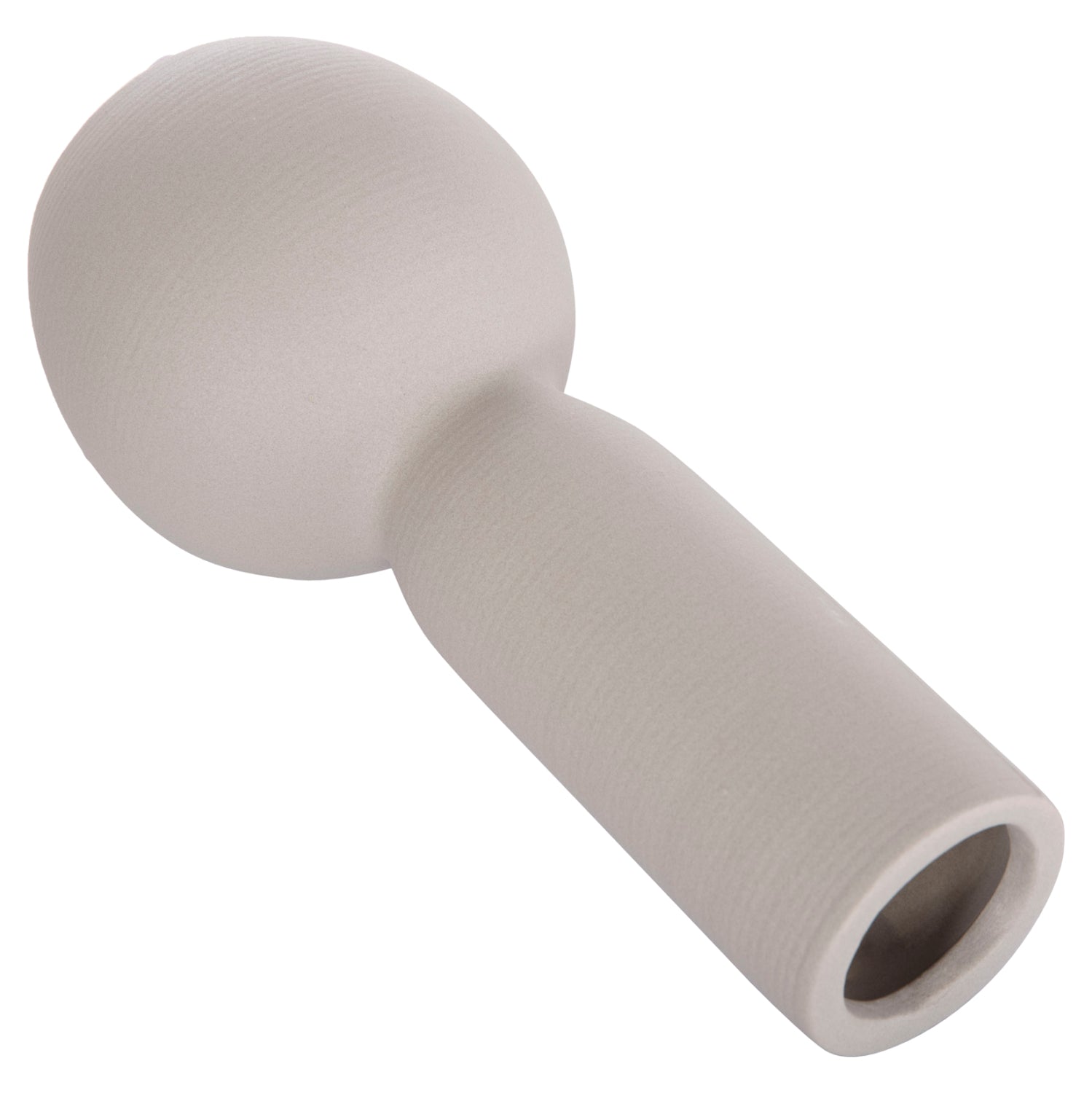 Декоративен керамичен плот за маса сив, матов φ11x26всм