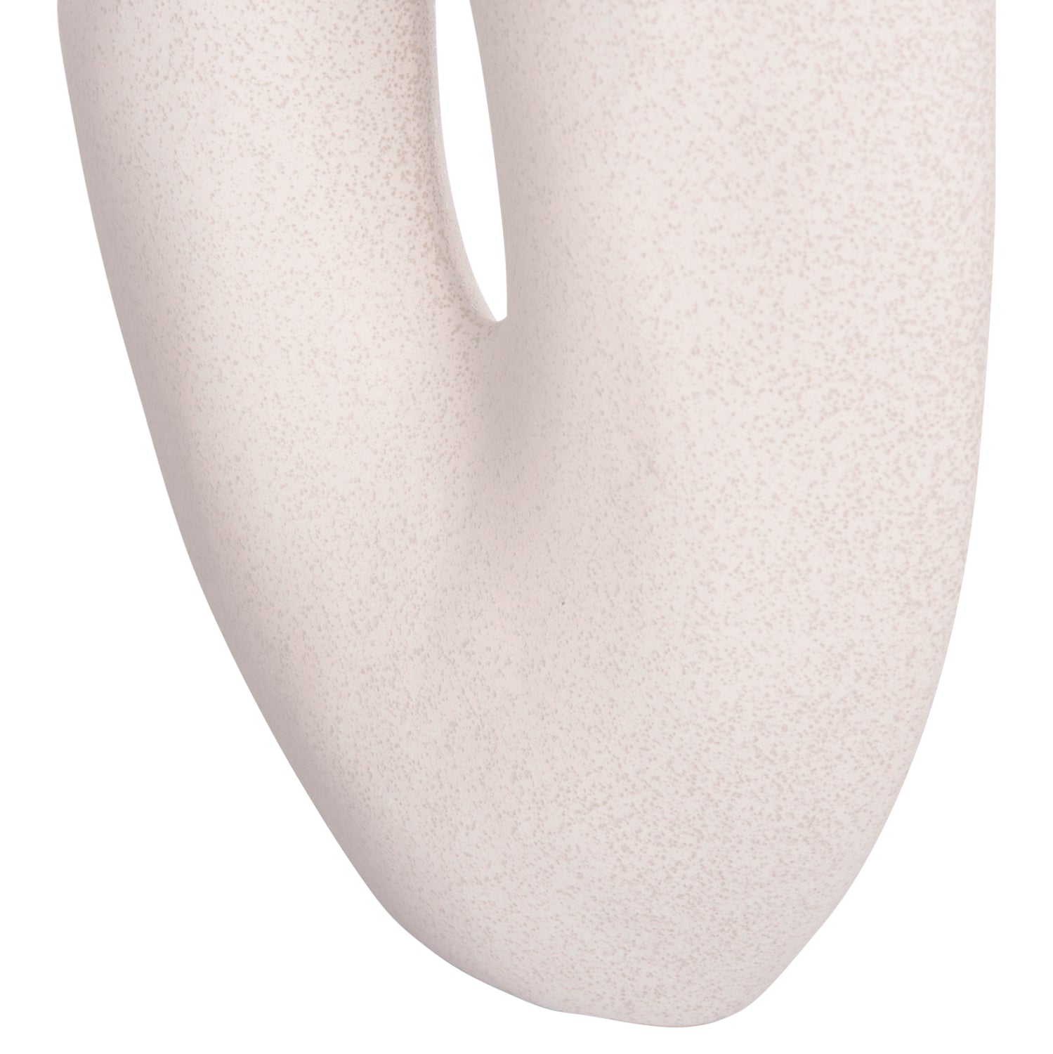 Декоративен керамичен плот за маса ARKEN кристално бял 28x10x37см