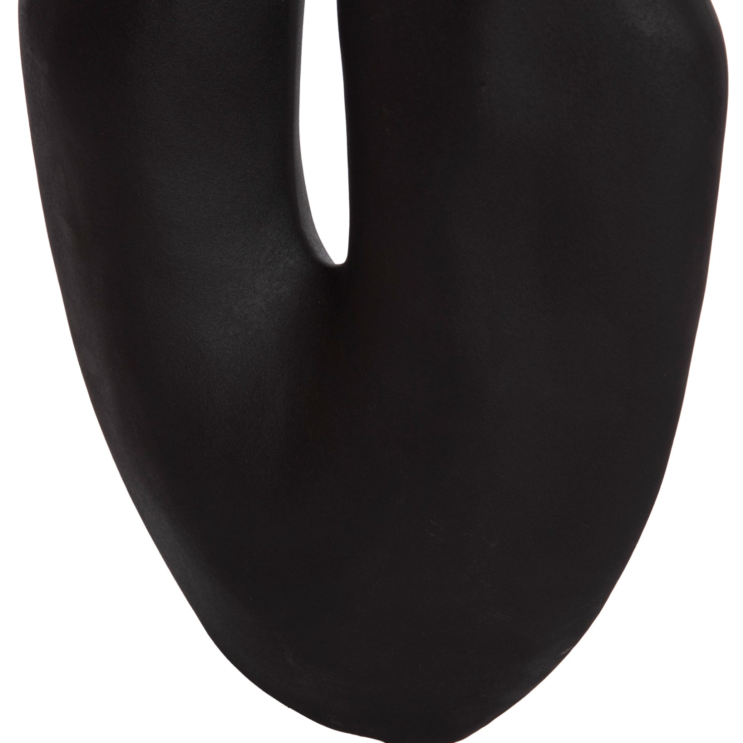 Декоративен керамичен плот за маса Аrken черен мат 29x8x37см