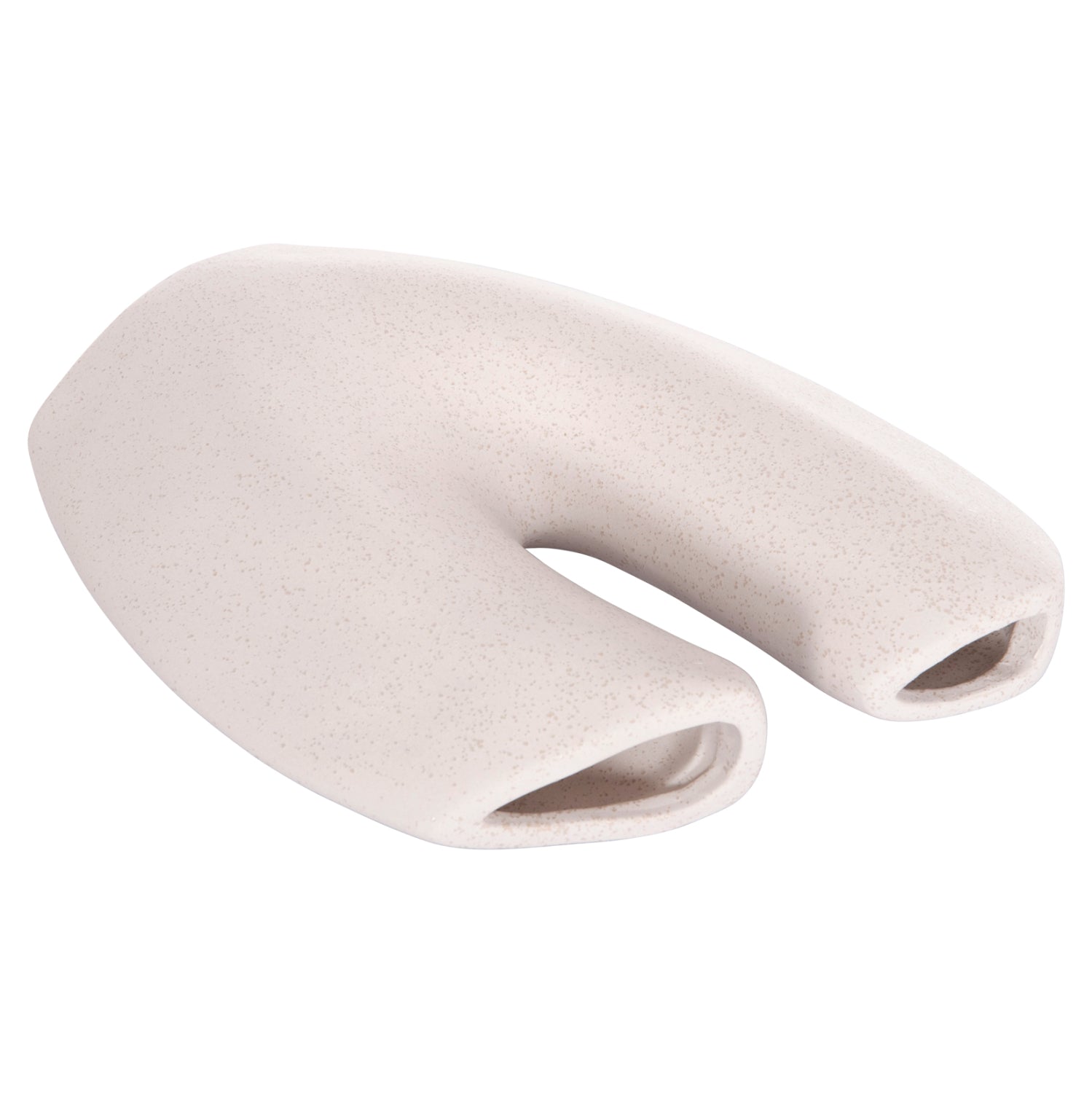 Декоративен керамичен плот за маса ARKEN бял 20.5x8x26см