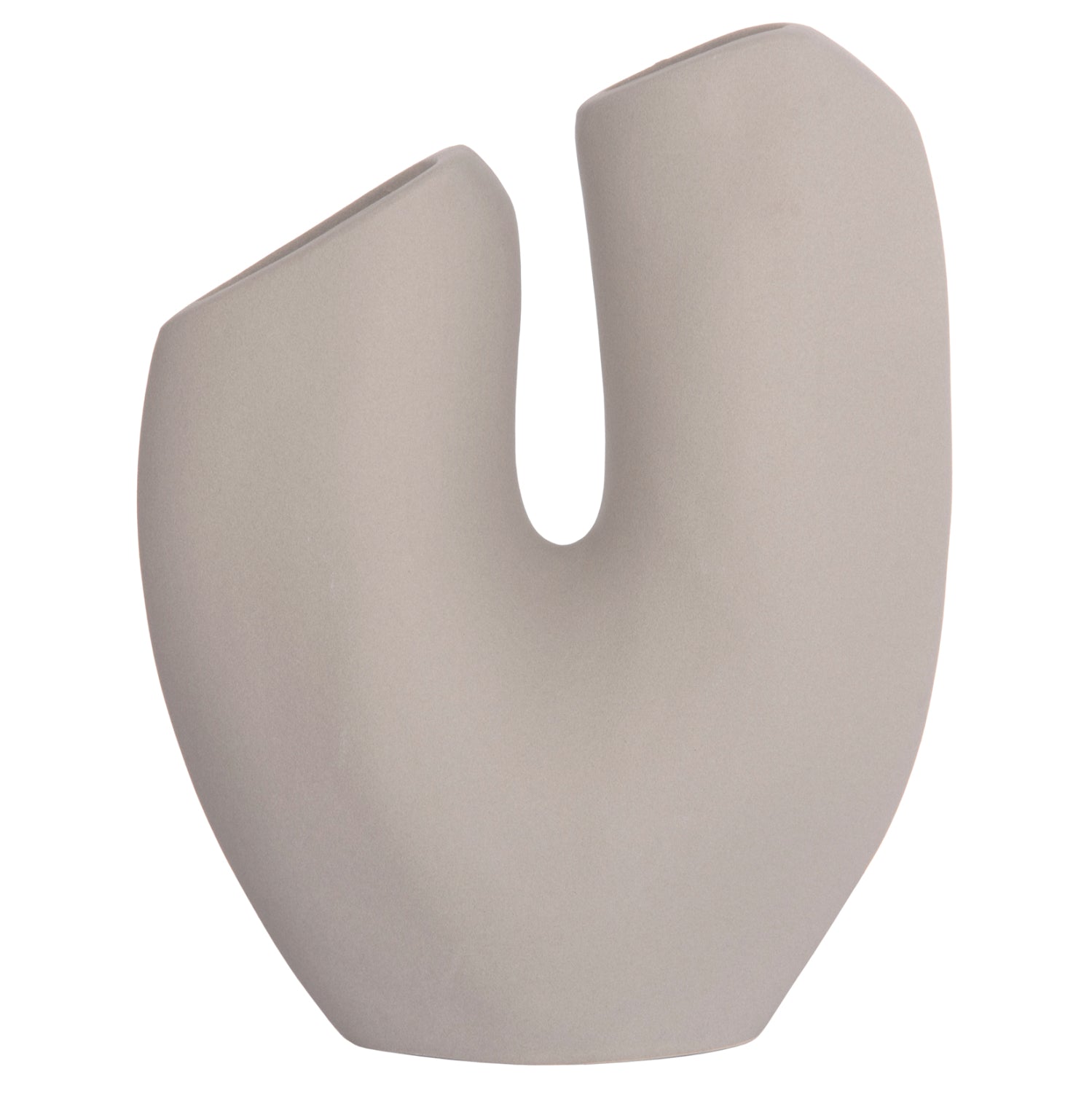 Декоративен керамичен плот за маса ARKEN сив мат 20.5x8x26см