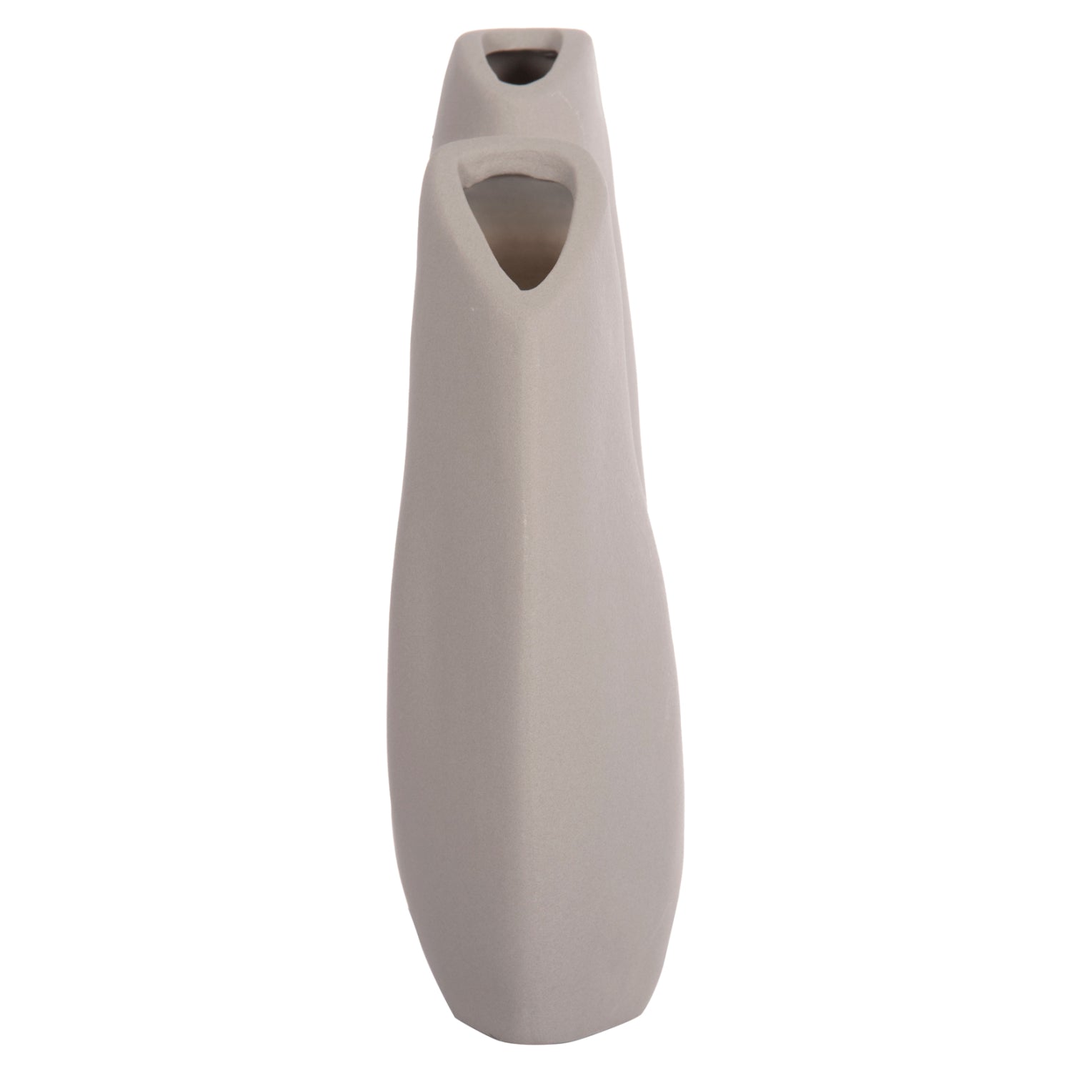 Декоративен керамичен плот за маса ARKEN сив мат 20.5x8x26см