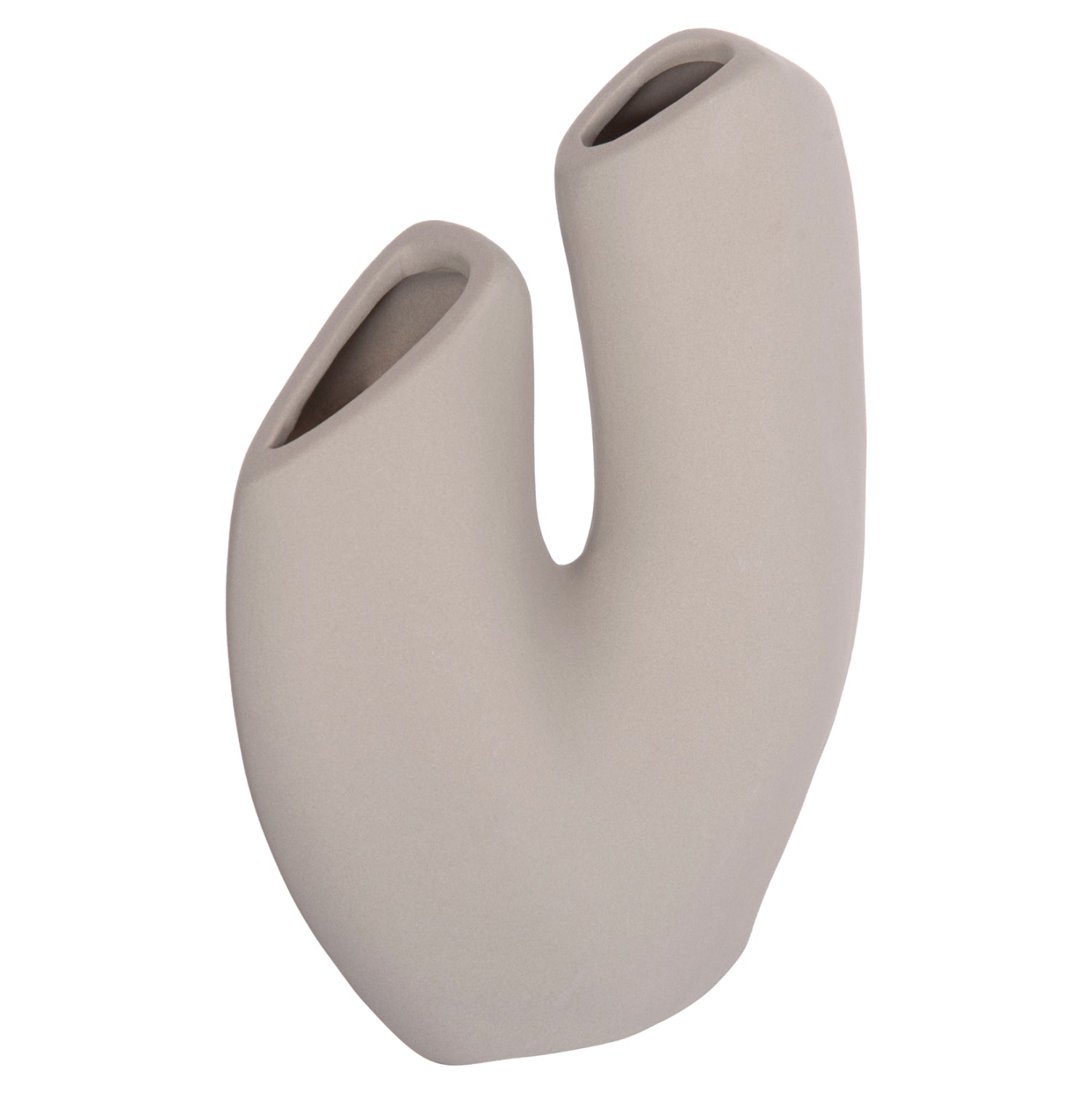 Декоративен керамичен плот за маса ARKEN сив мат 20.5x8x26см