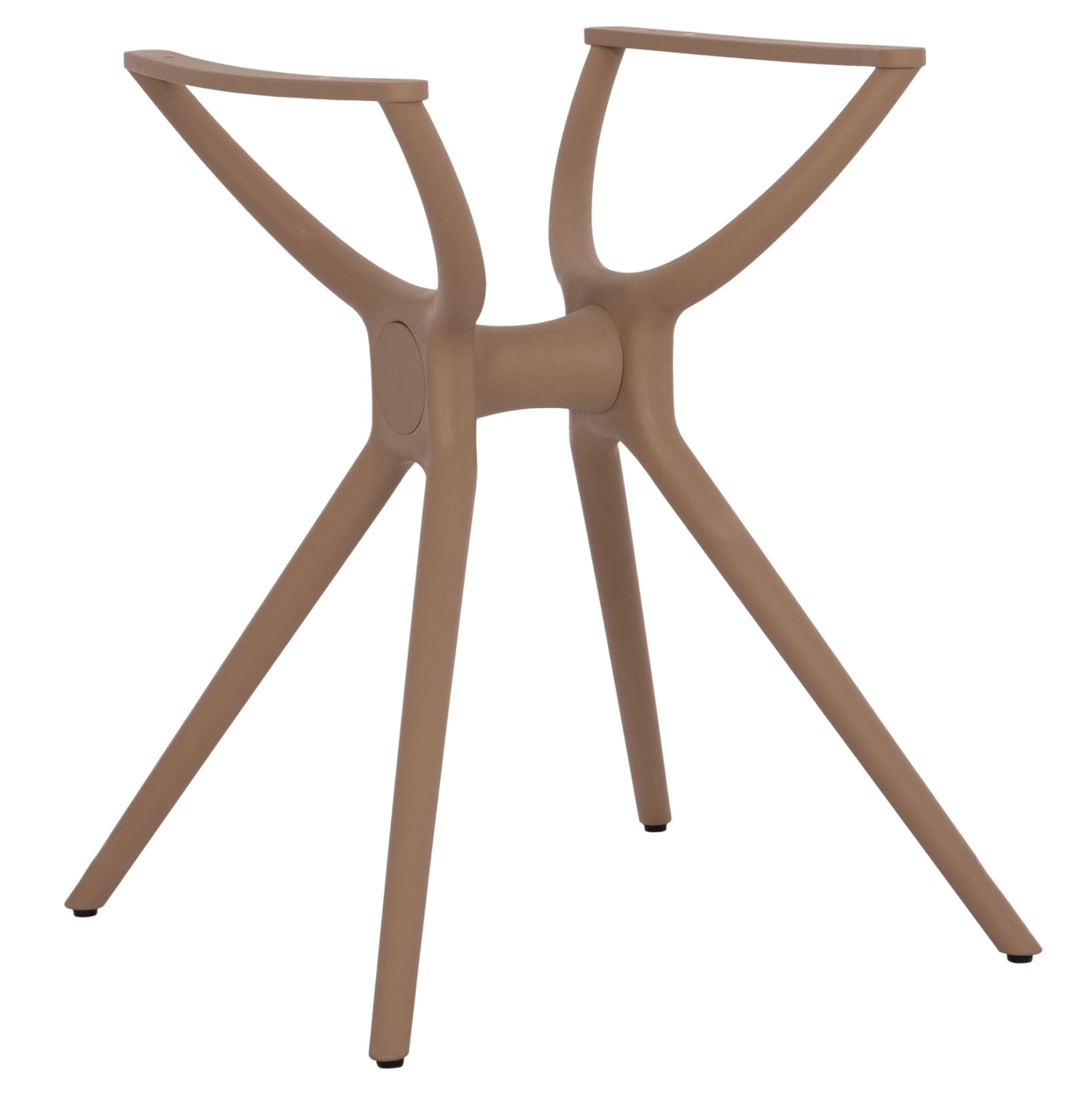 Основа за маса 462.04/ полипропилен : 62x62/73 см -цвят капучино