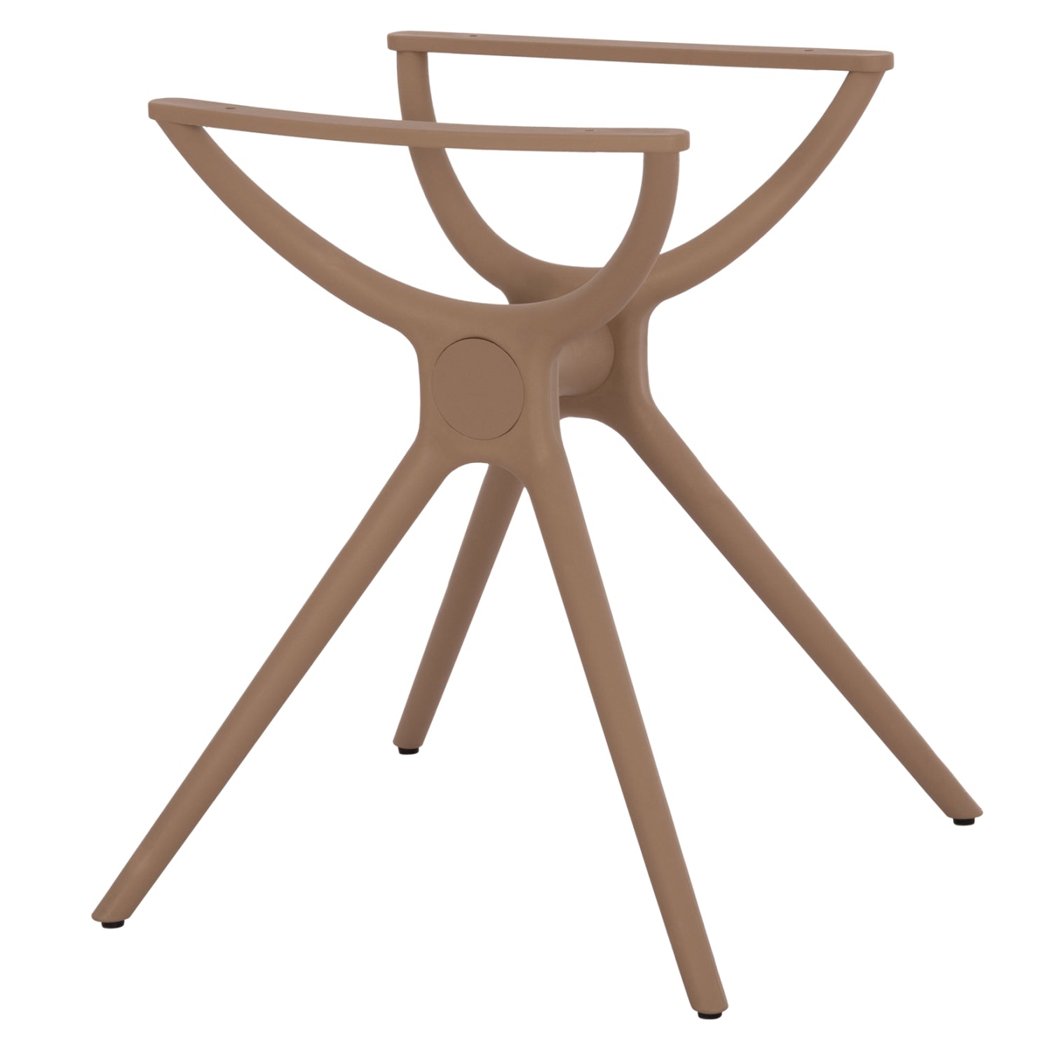 Основа за маса 462.04/ полипропилен : 62x62/73 см -цвят капучино