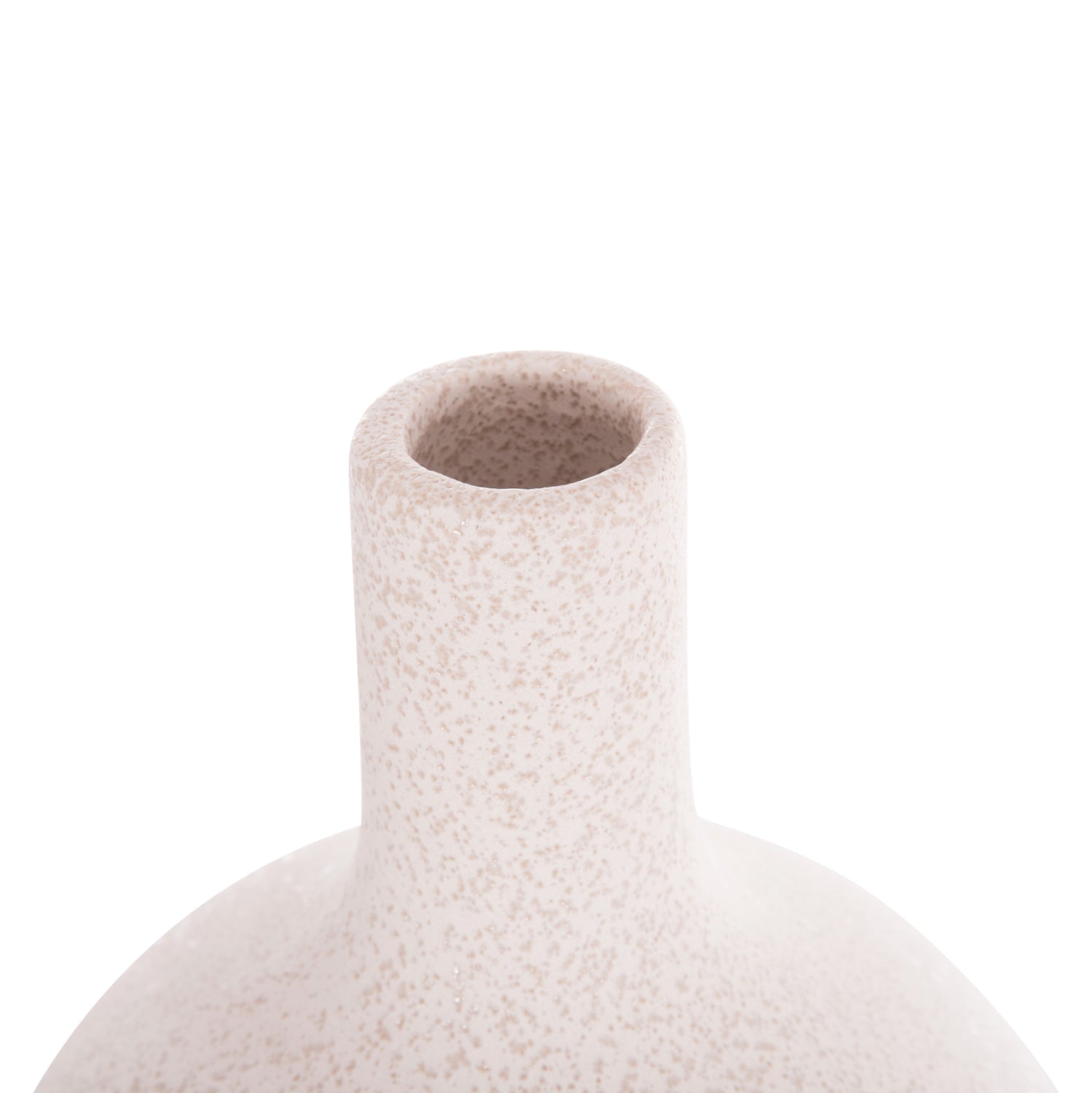 Керамична декорация за маса GALAD кристално бял φ18x57cm