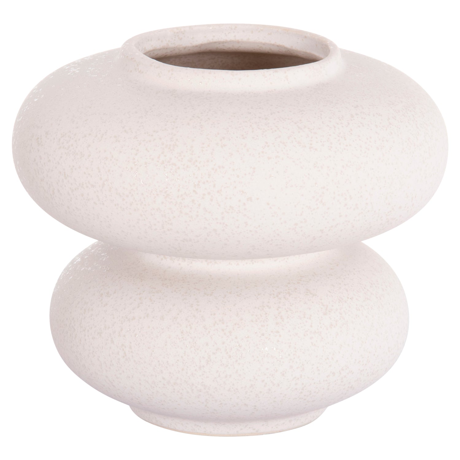 Декоративен керамичен плот за маса от бял кристал, φ18x17всм