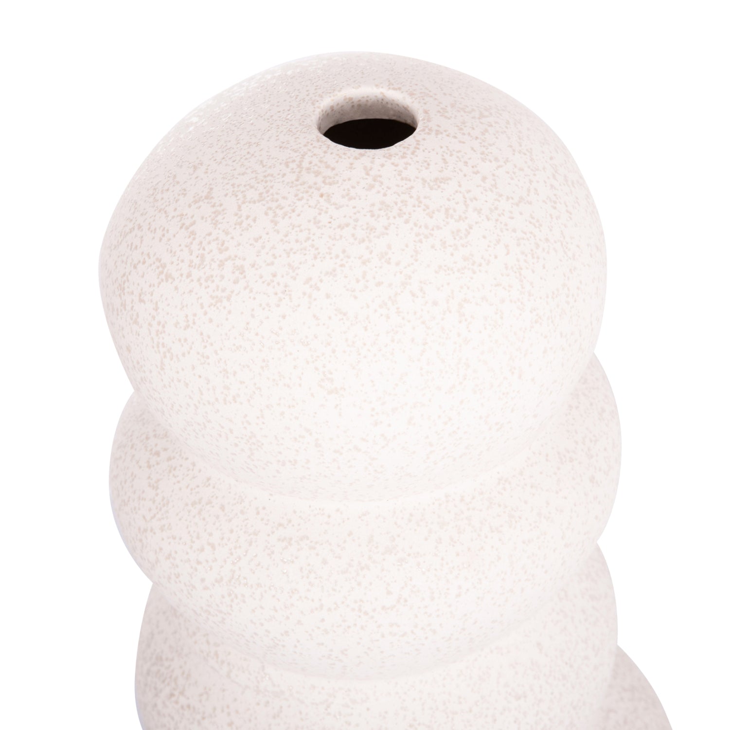 Декоративен керамичен плот за маса , от бял кристал, φ13x31hсм