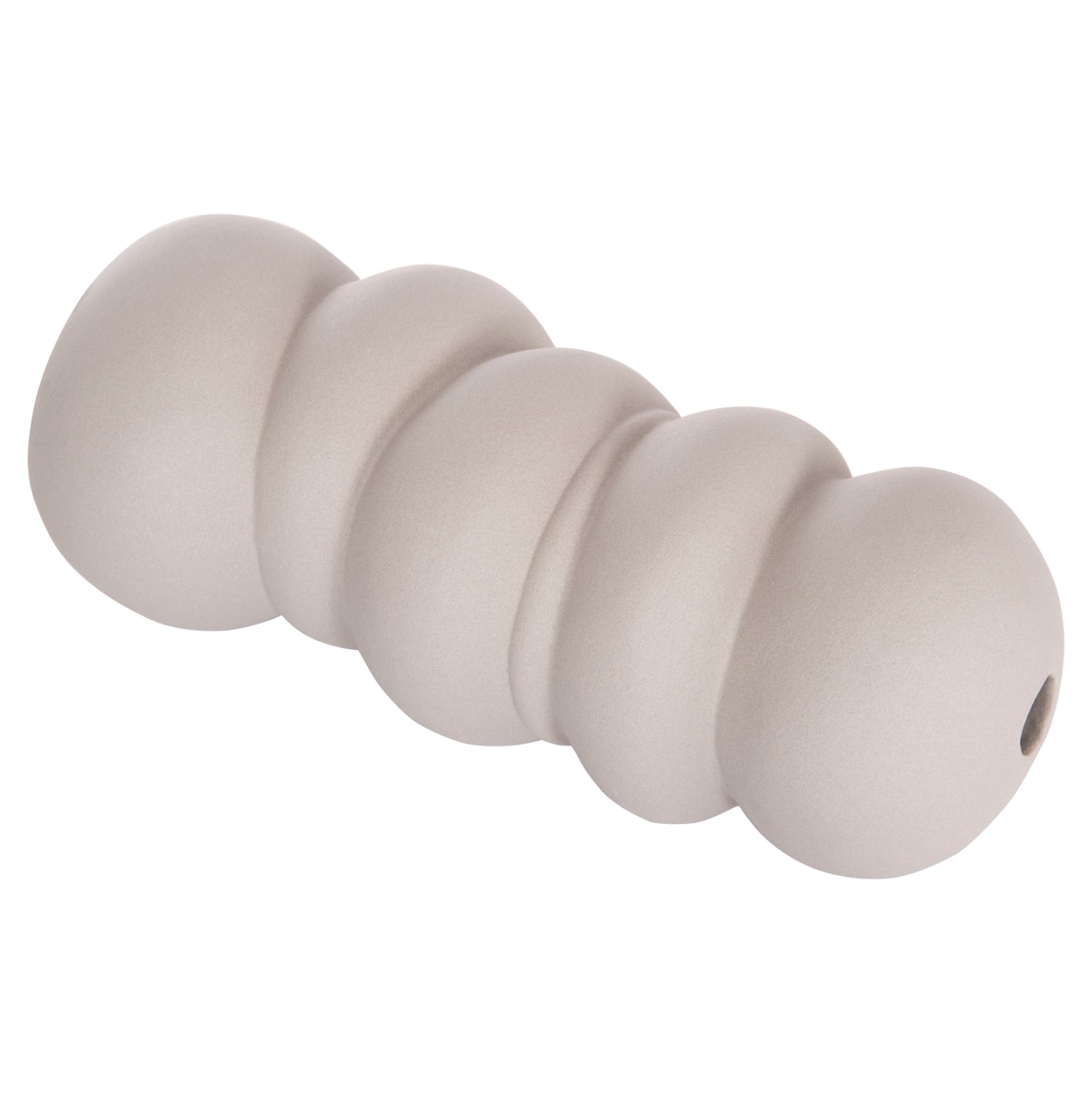 Декоративен керамичен плот за маса ROOK сив мат φ12x30h см