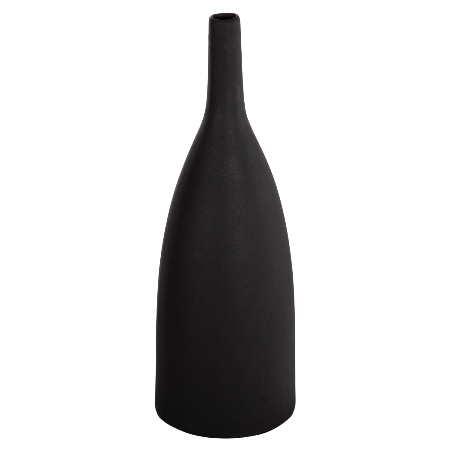 Декоративен керамичен плот за маса Galad черен мат φ14x39hcm