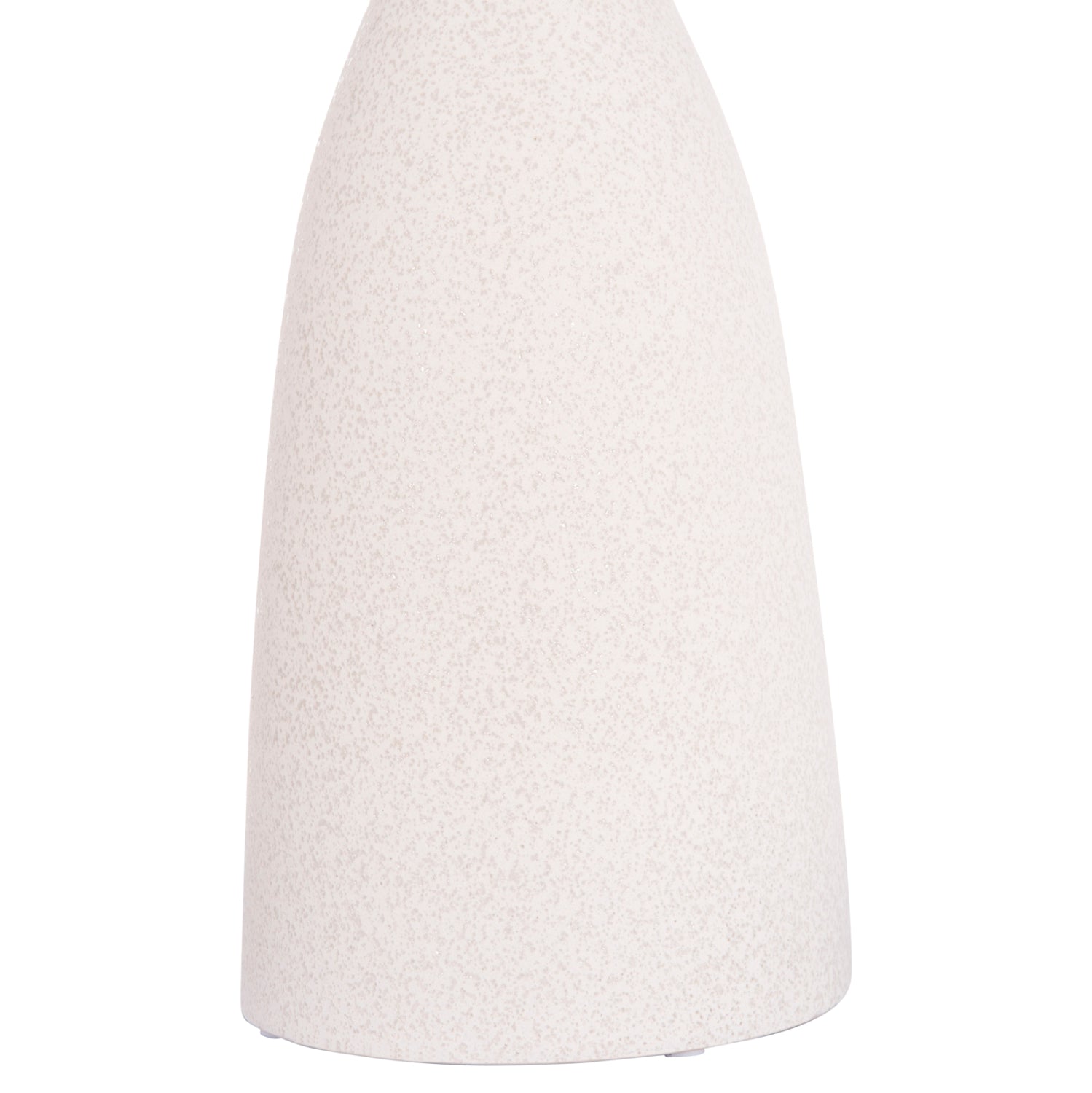 Декоративна настолна керамика GALAD сиво-бял кристал φ14x33.5cm