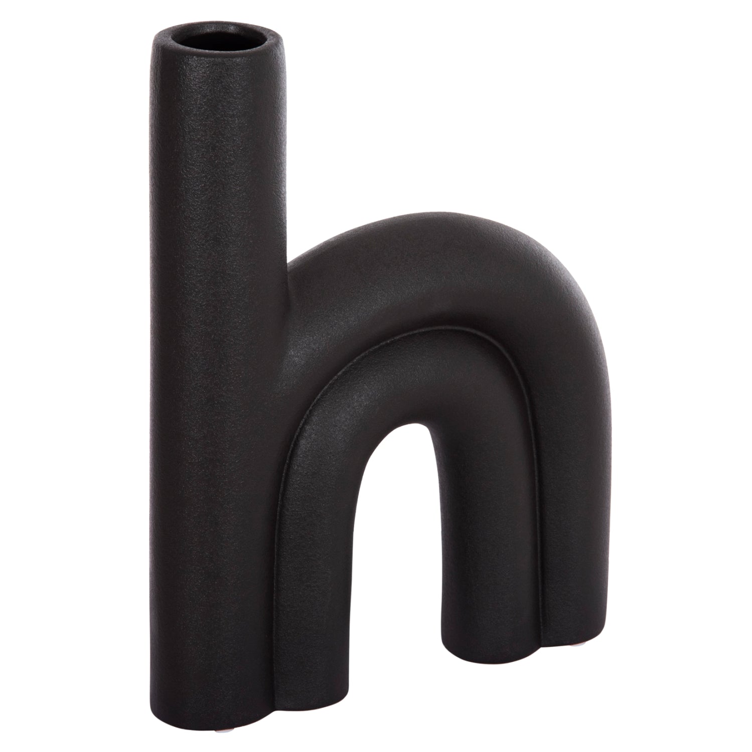 Декоративен керамичен плот за маса ARCON черен мат 25.5x6x34см