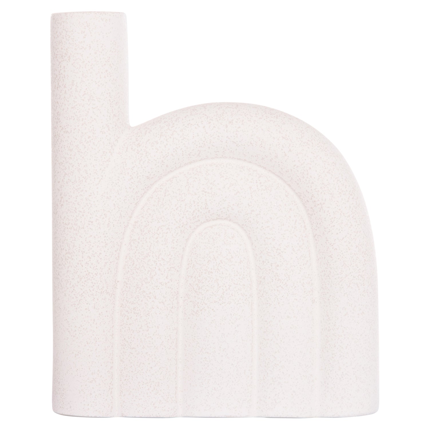 Декоративен керамичен плот за маса Аrcon бял 23.5x5.5x29.5см